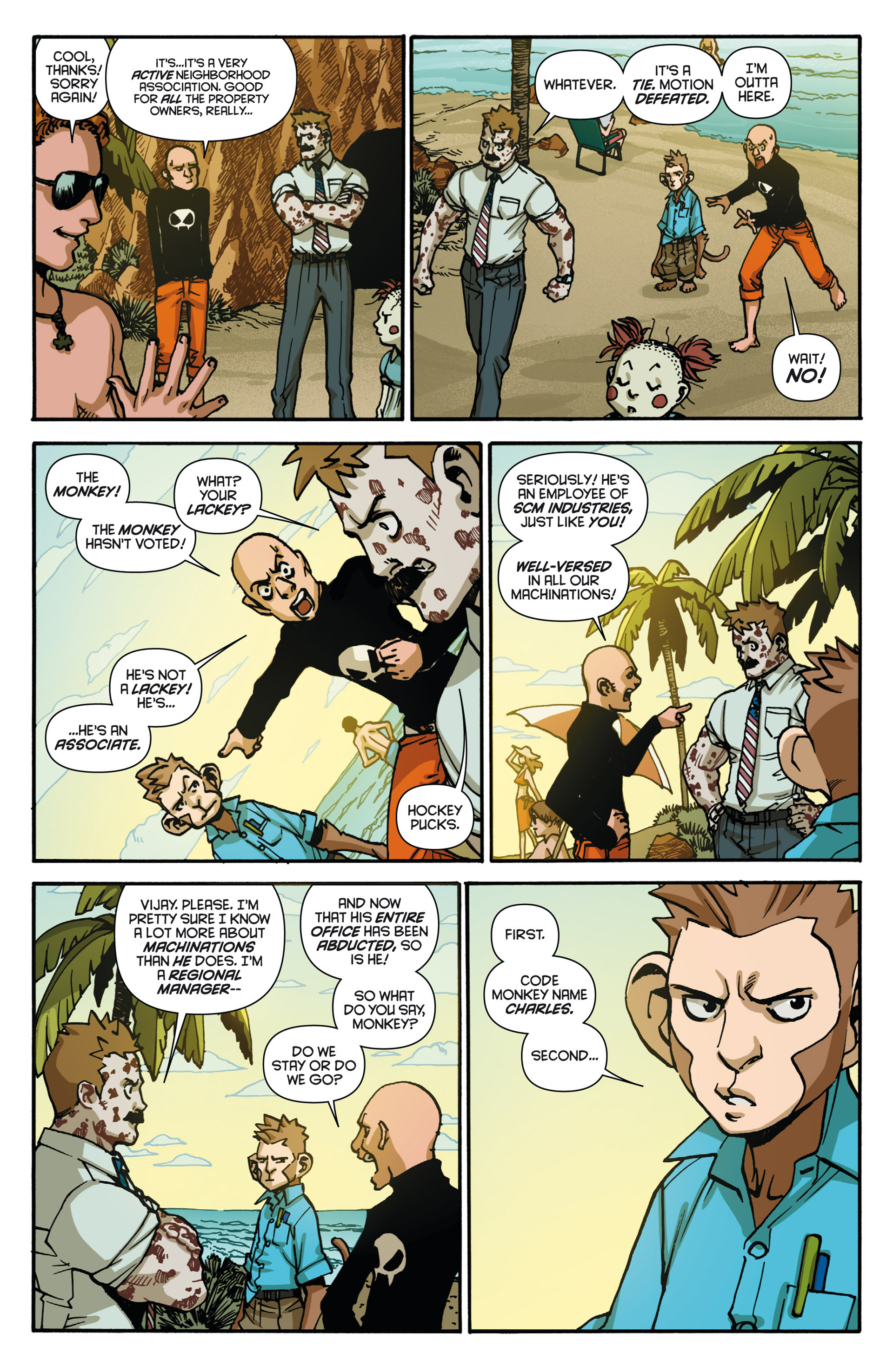 Read online Code Monkey Save World comic -  Issue #3 - 14