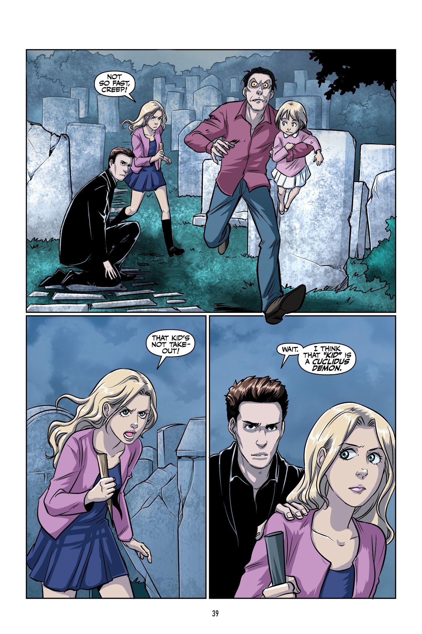 Read online Buffy: The High School Years–Parental Parasite comic -  Issue # TPB - 41