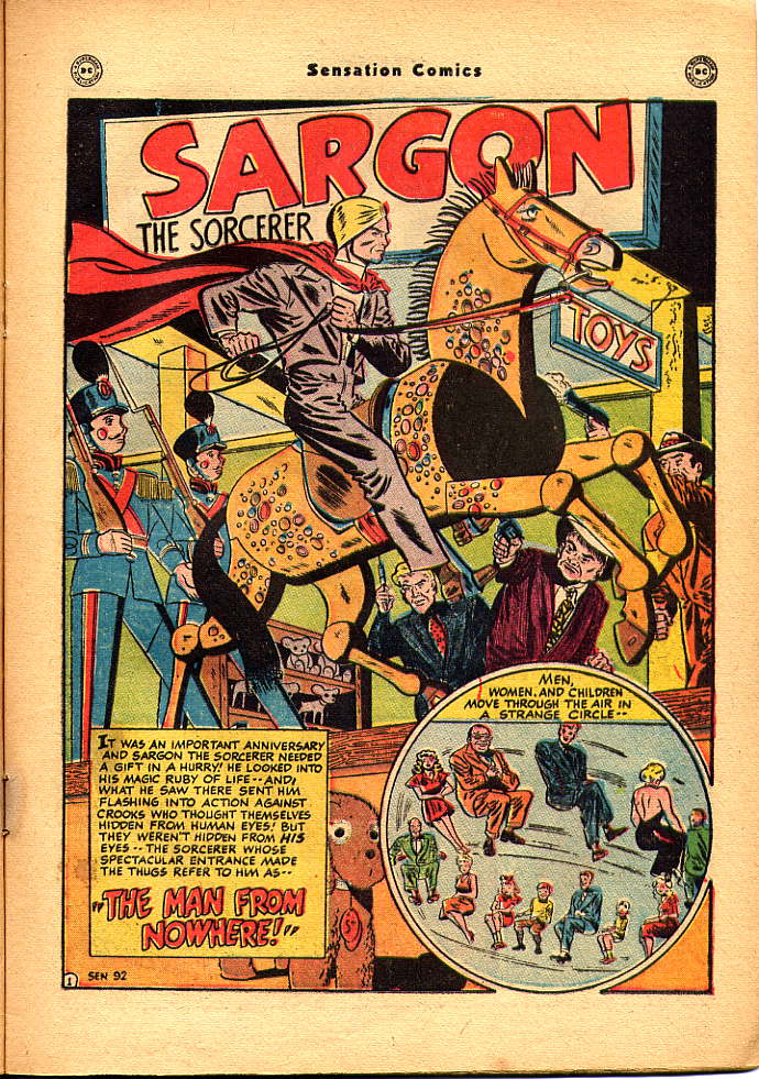 Read online Sensation (Mystery) Comics comic -  Issue #83 - 17