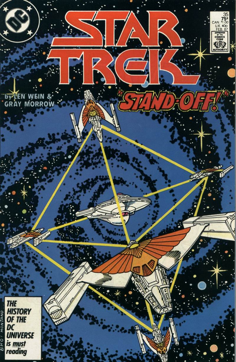 Read online Star Trek (1984) comic -  Issue #35 - 1