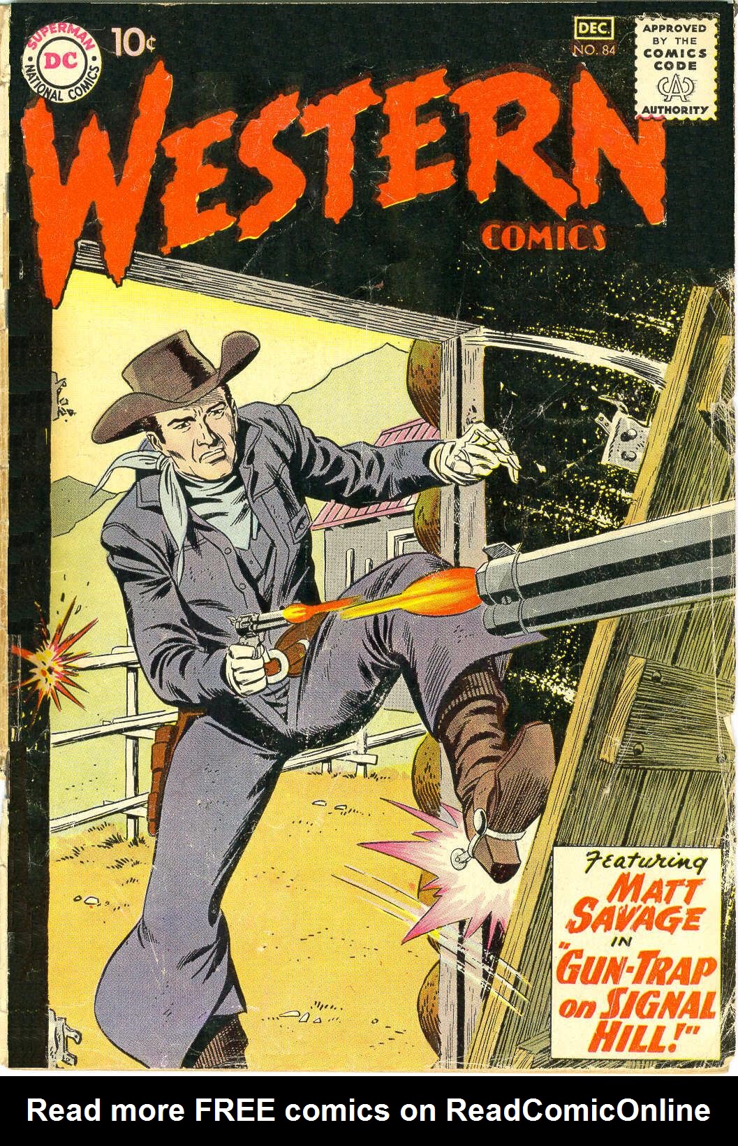 Read online Western Comics comic -  Issue #84 - 1