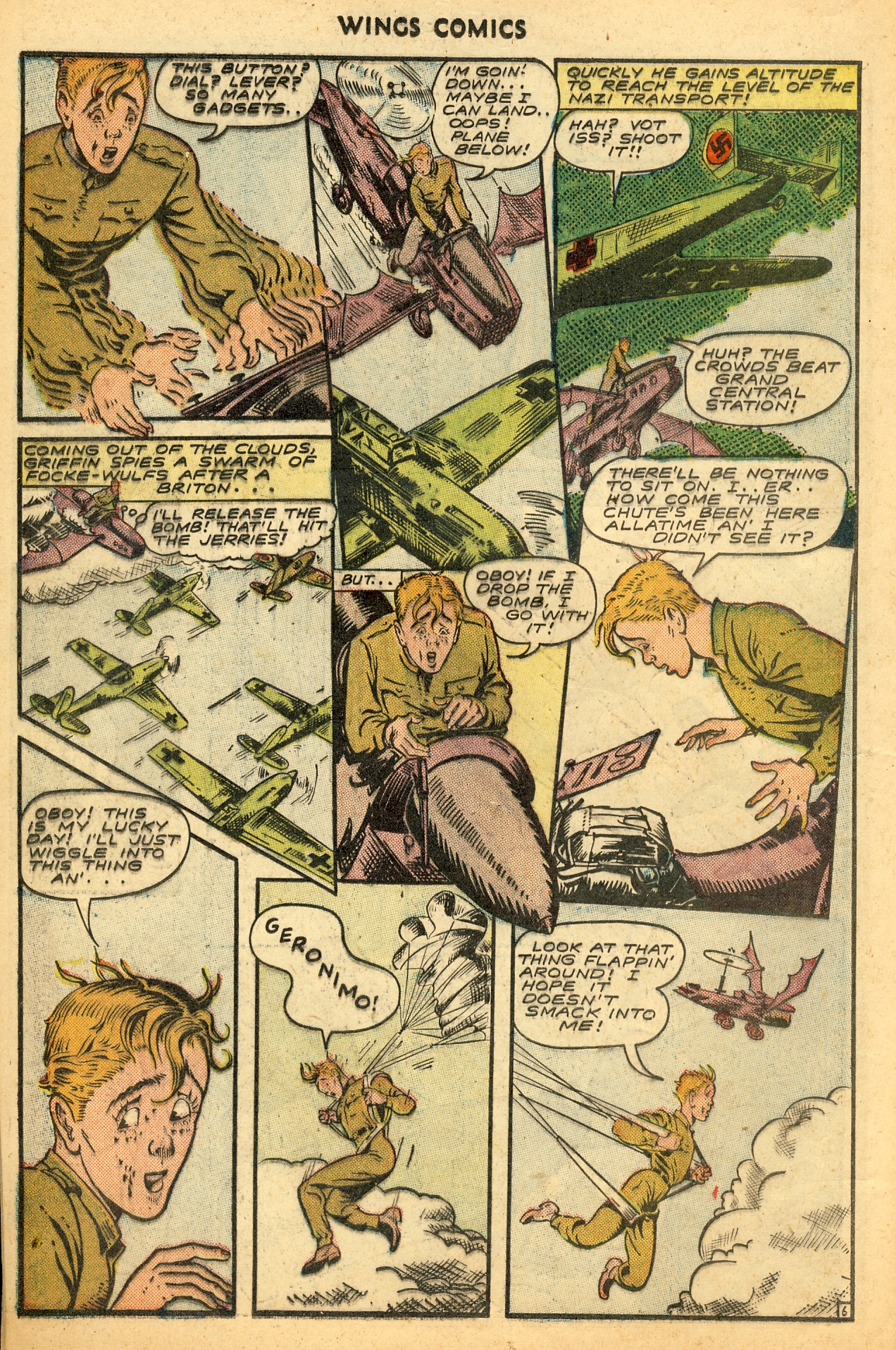 Read online Wings Comics comic -  Issue #45 - 18