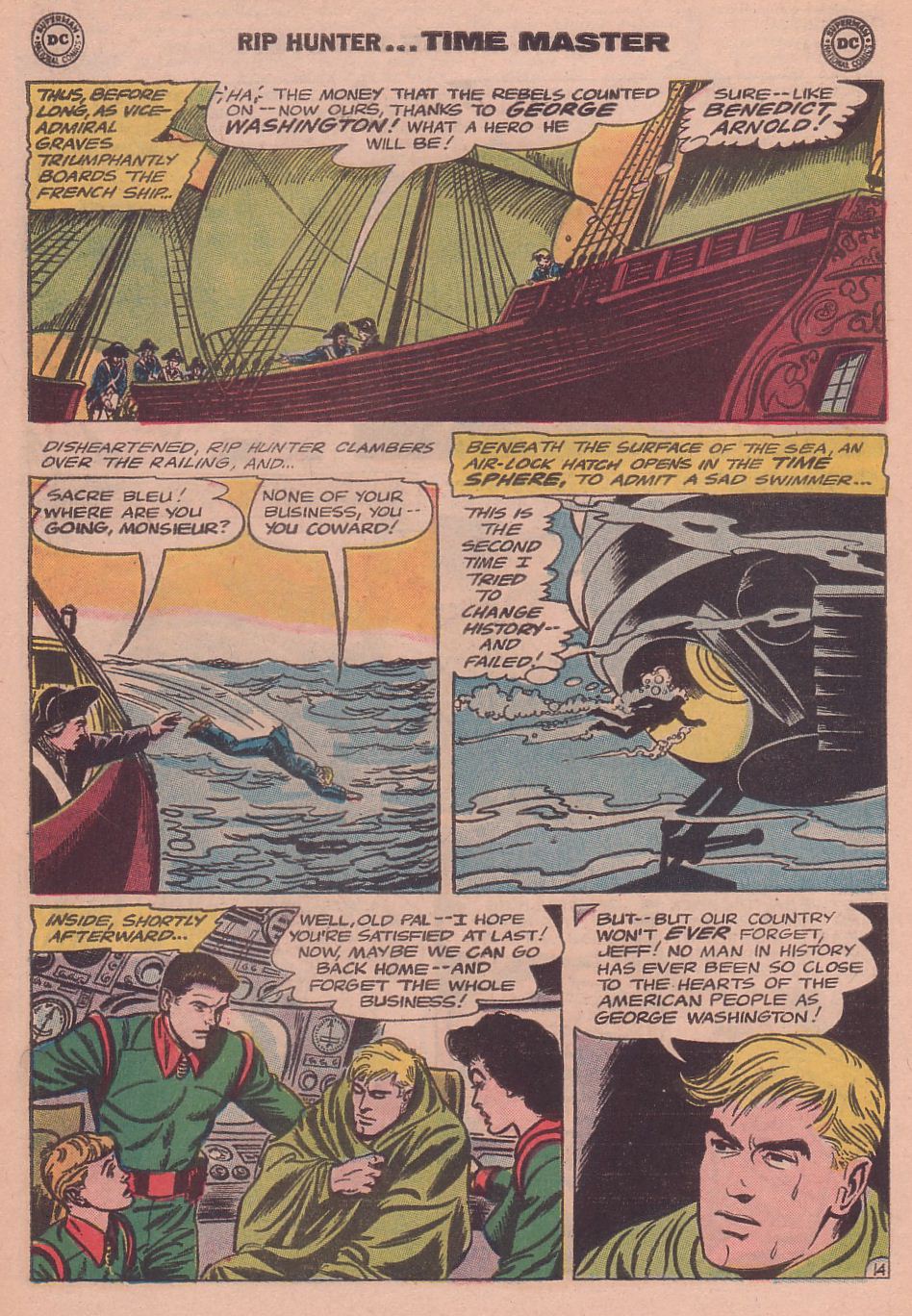 Read online Rip Hunter...Time Master comic -  Issue #23 - 19