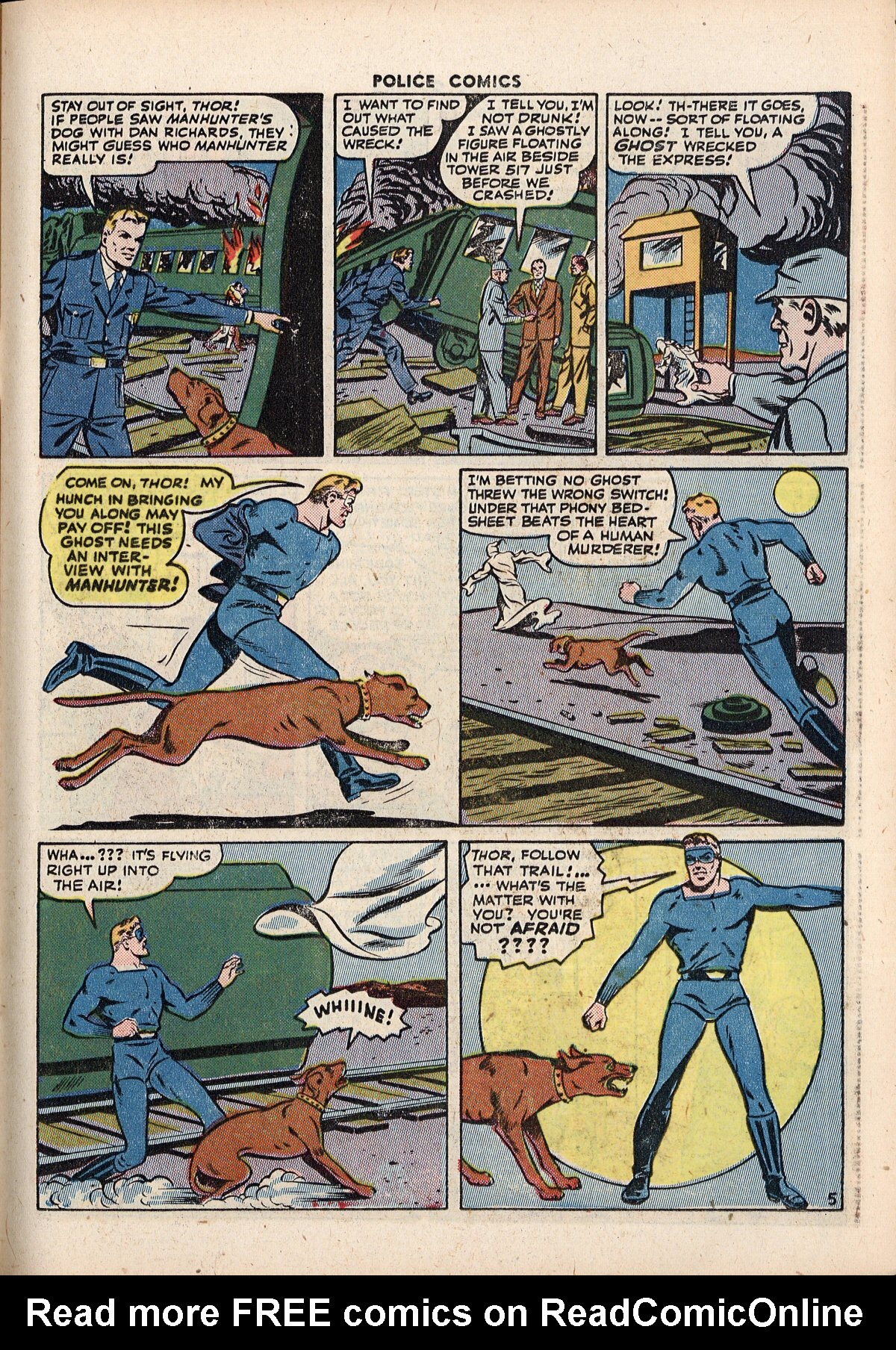 Read online Police Comics comic -  Issue #42 - 35