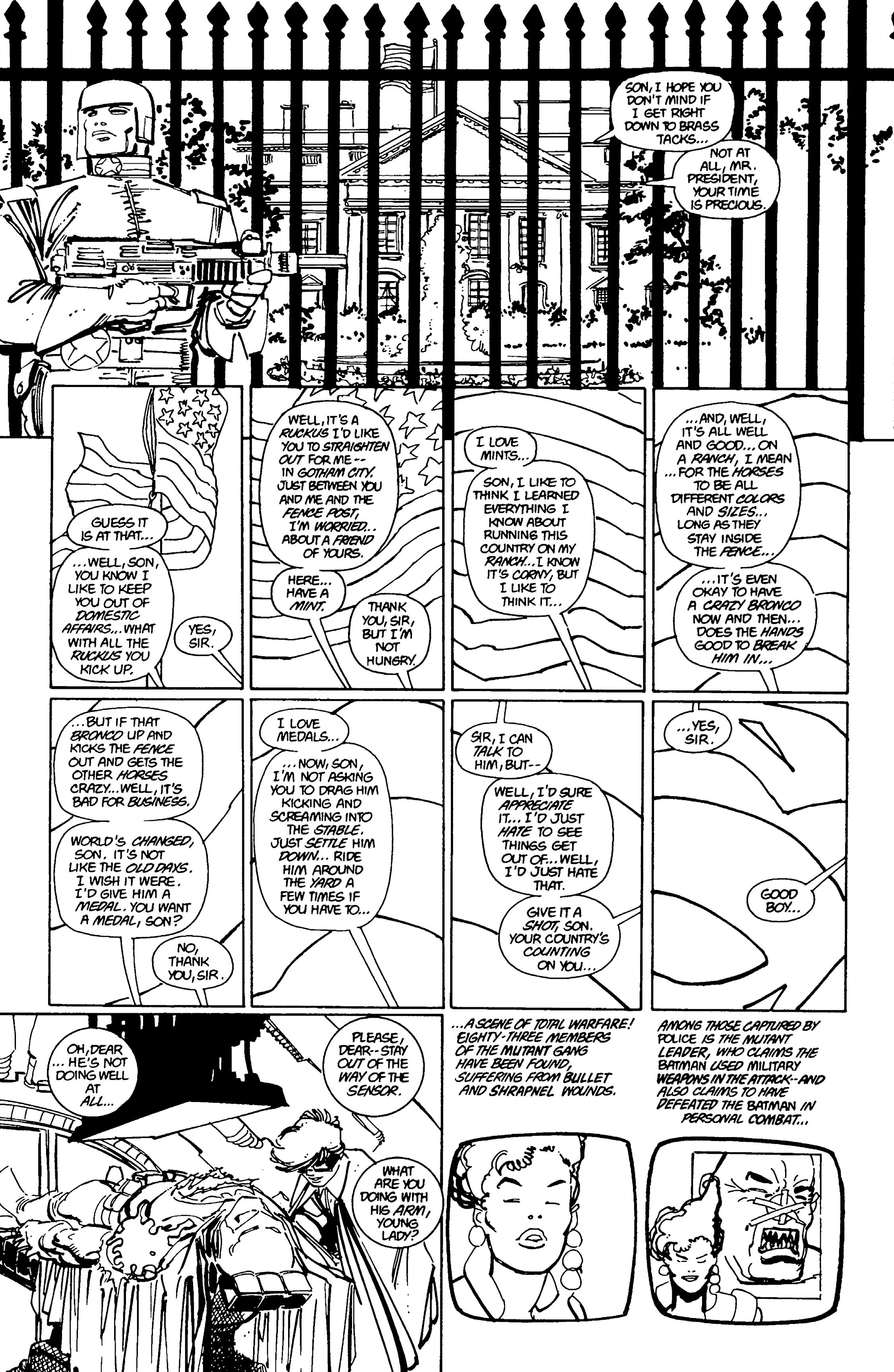 Read online Batman Noir: The Dark Knight Returns comic -  Issue # TPB (Part 1) - 83