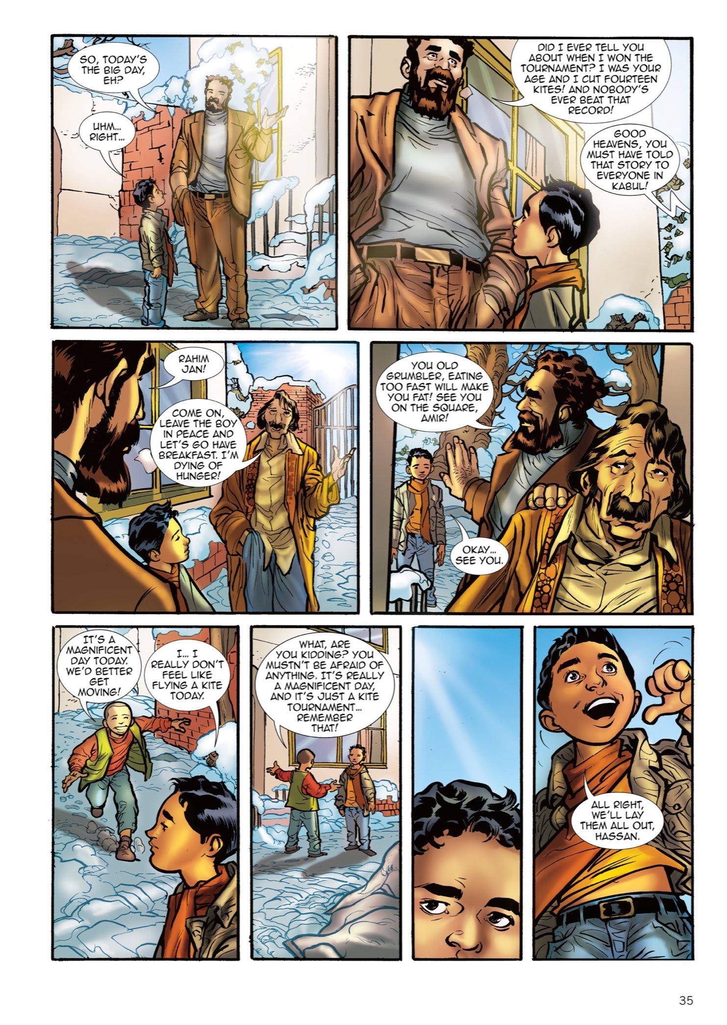 Read online The Kite Runner comic -  Issue # TPB - 36