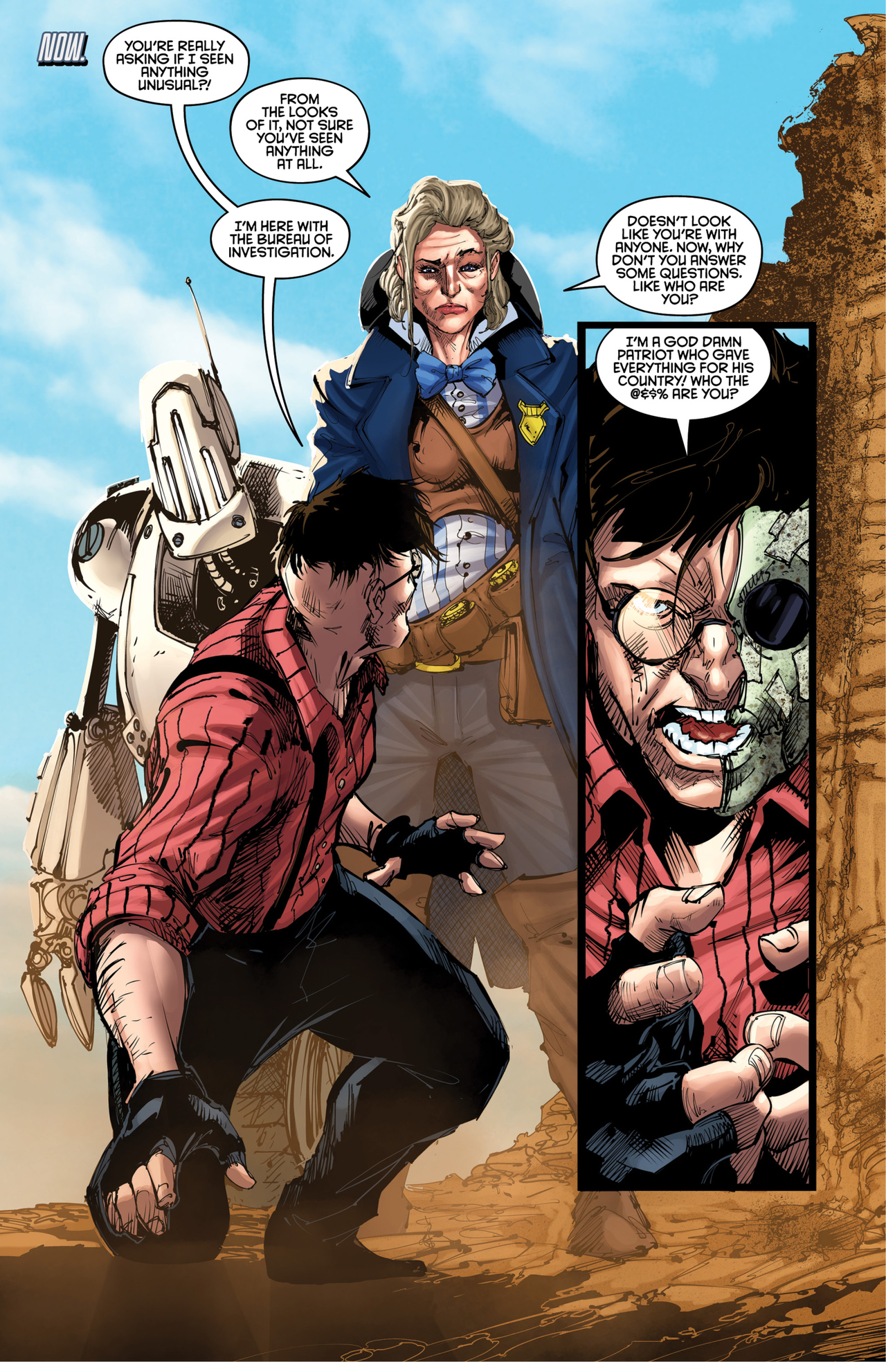 Read online Broken Gargoyles: Sin and Virtue comic -  Issue #1 - 5
