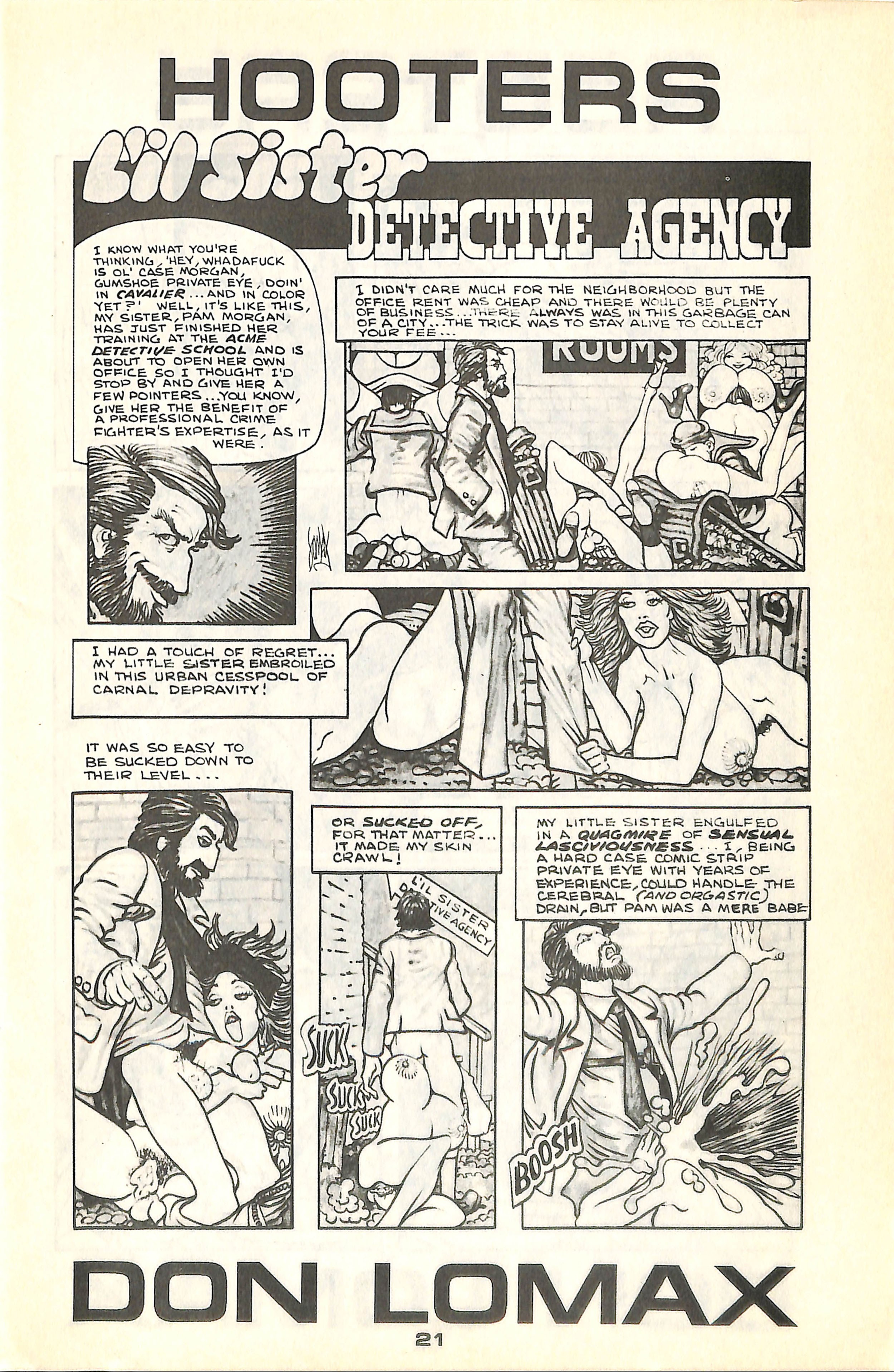 Read online Hooters comic -  Issue #6 - 28