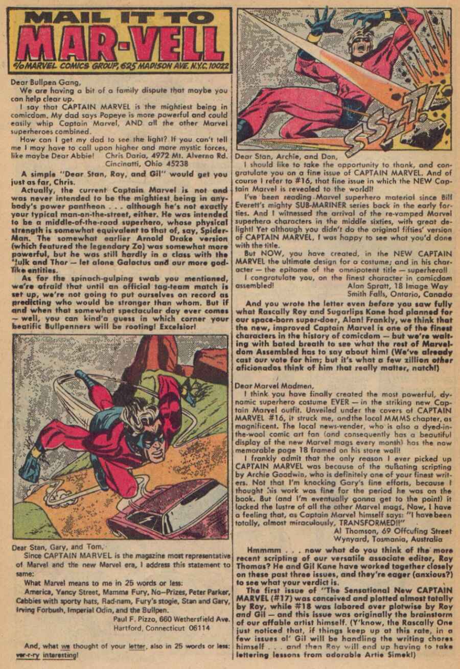 Captain Marvel (1968) Issue #19 #19 - English 15
