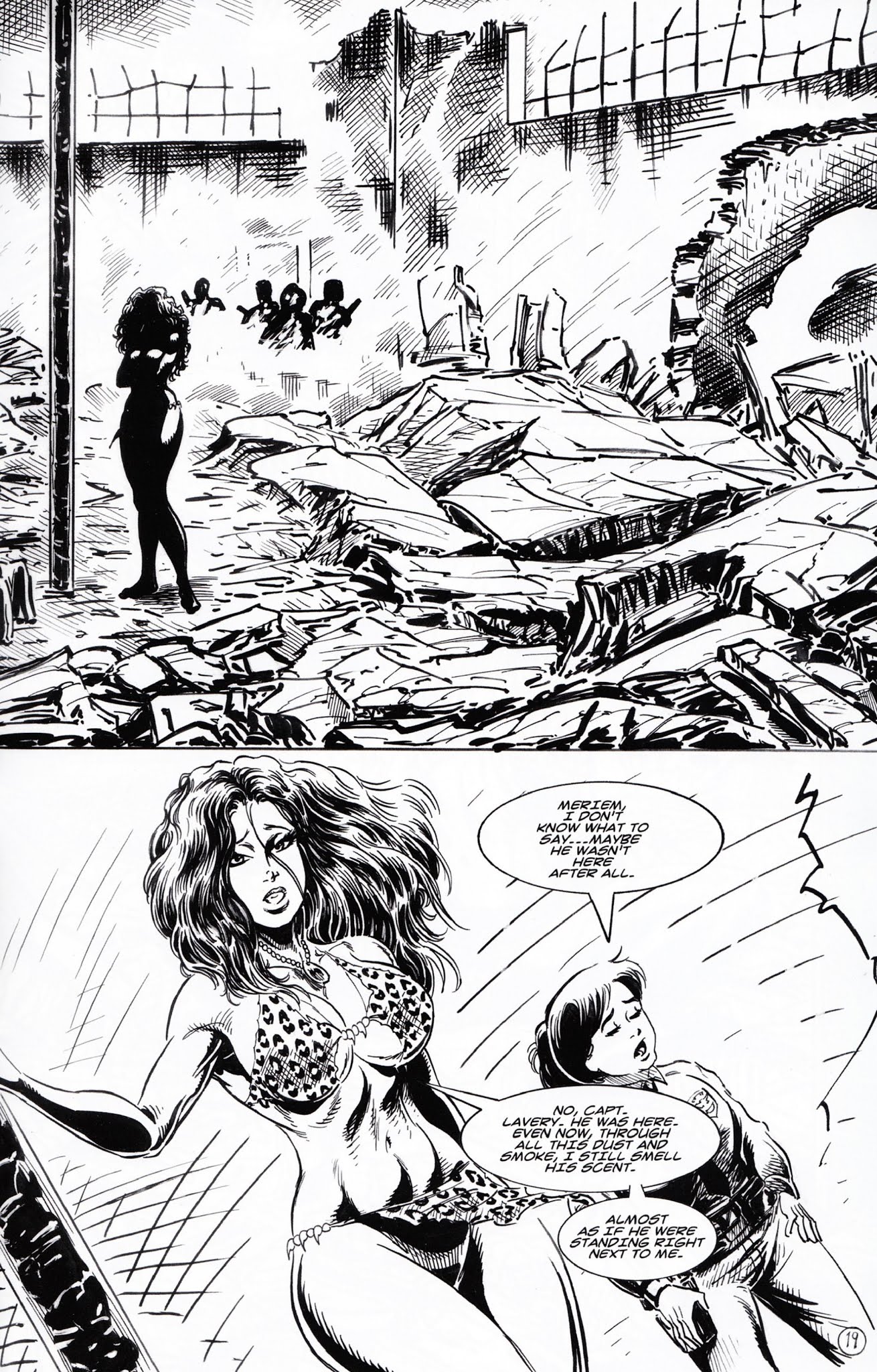 Read online Cavewoman: Gangster comic -  Issue #3 - 21