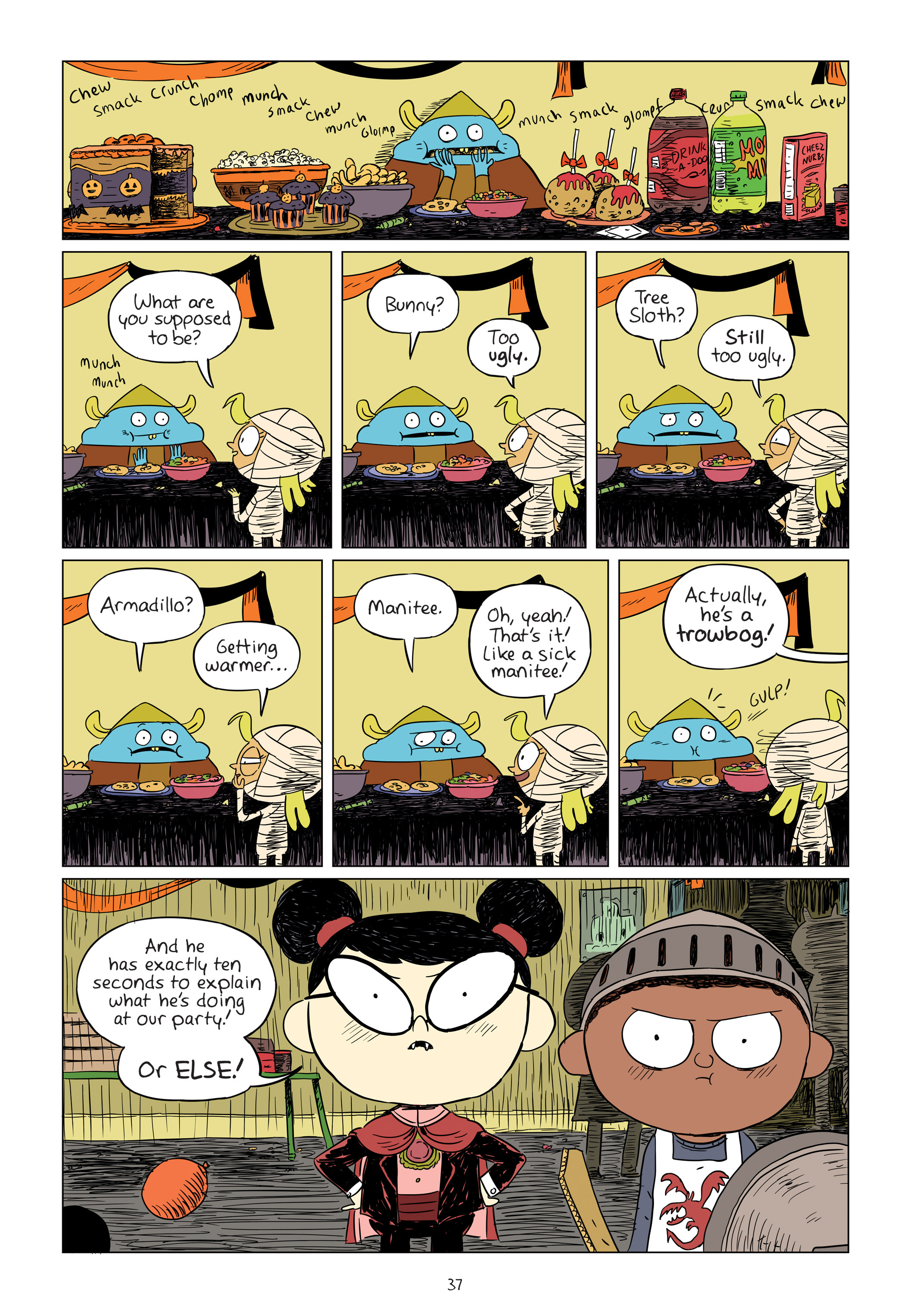 Read online Costume Quest: Invasion of the Candy Snatchers comic -  Issue # Full - 37