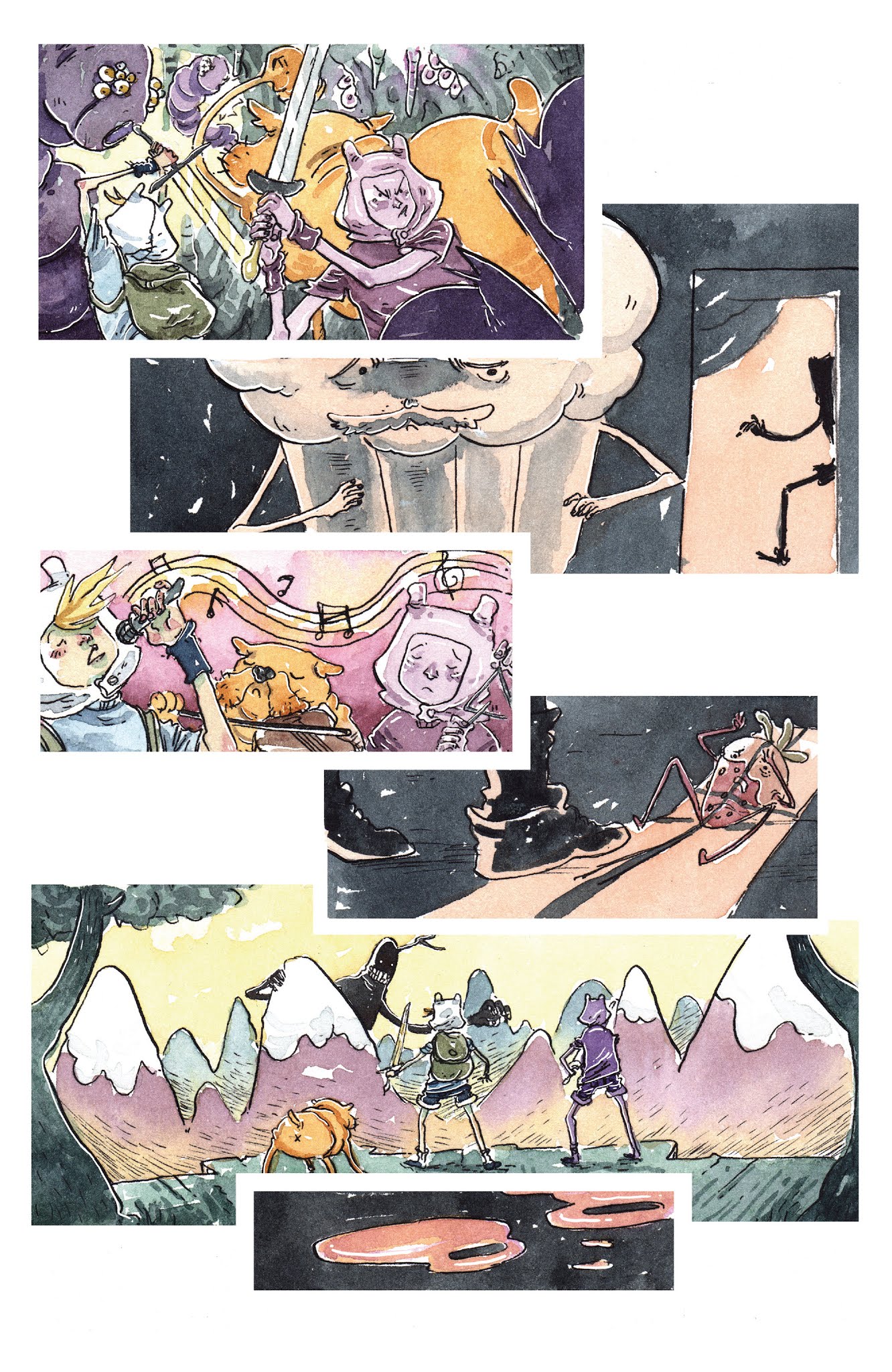 Read online Adventure Time Comics comic -  Issue #25 - 26