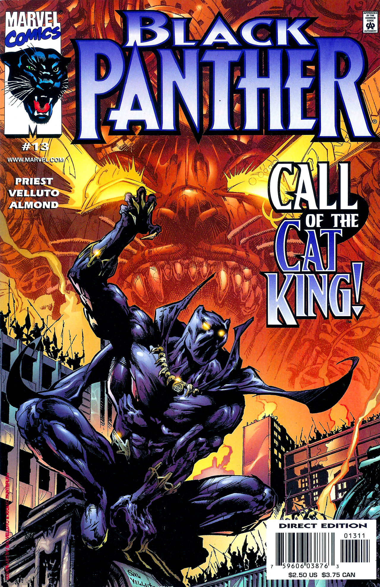 Read online Black Panther (1998) comic -  Issue #13 - 1