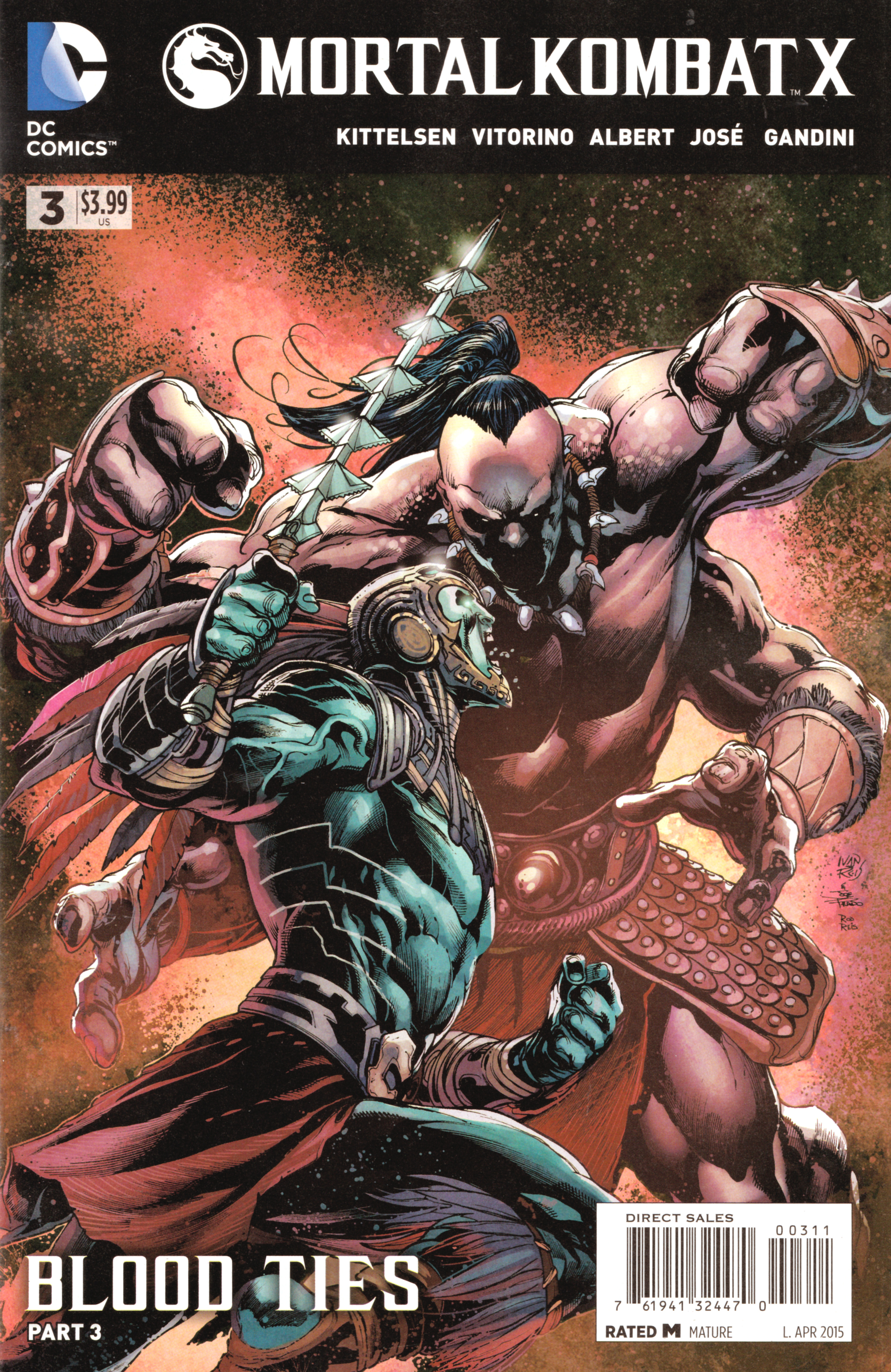 Read online Mortal Kombat X [II] comic -  Issue #3 - 1