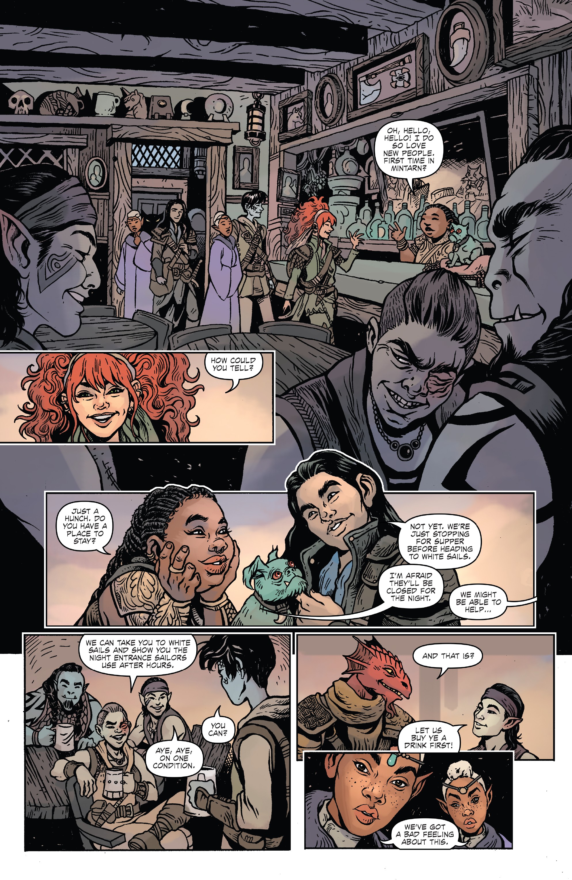 Read online Dungeon & Dragons: A Darkened Wish comic -  Issue #1 - 17