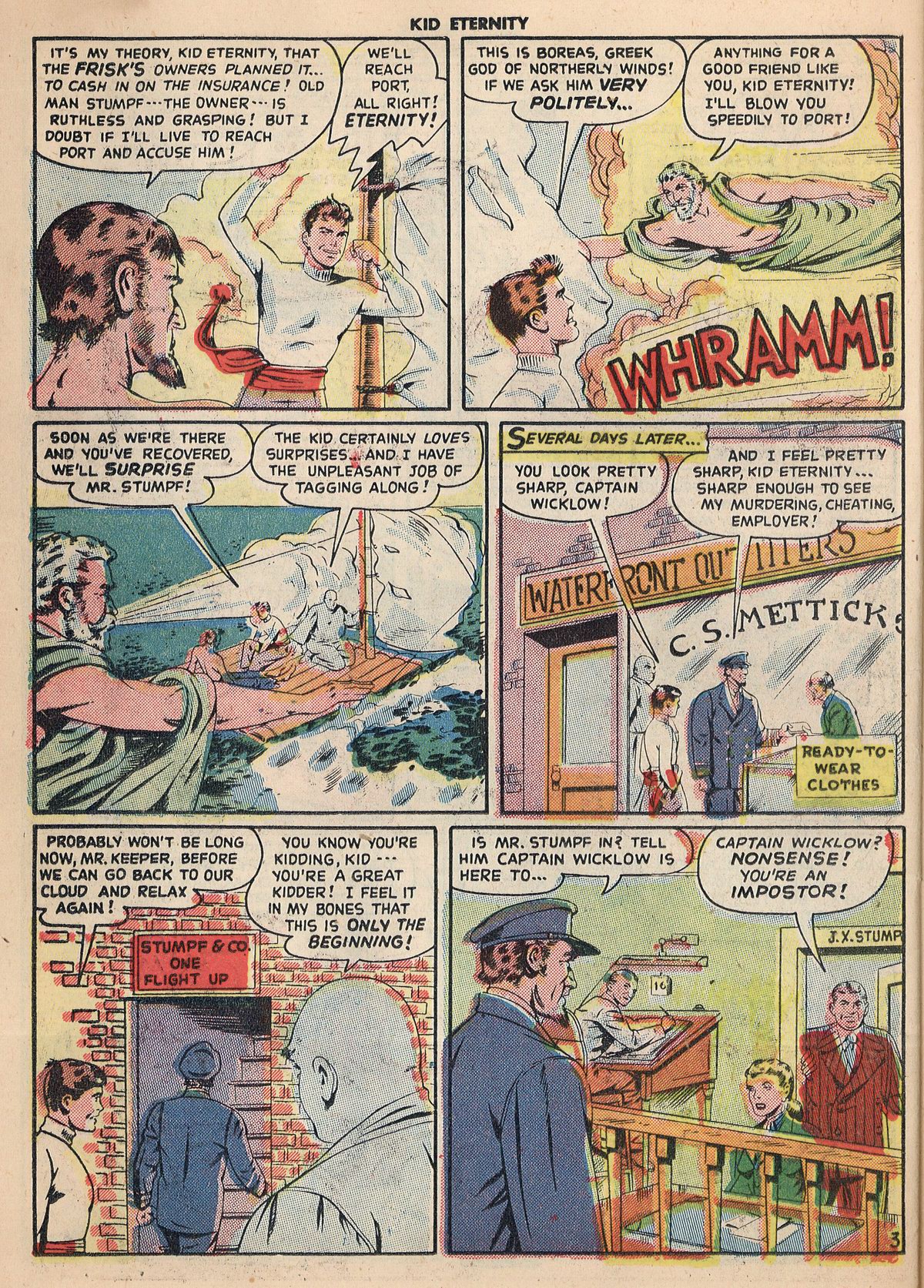 Read online Kid Eternity (1946) comic -  Issue #18 - 27