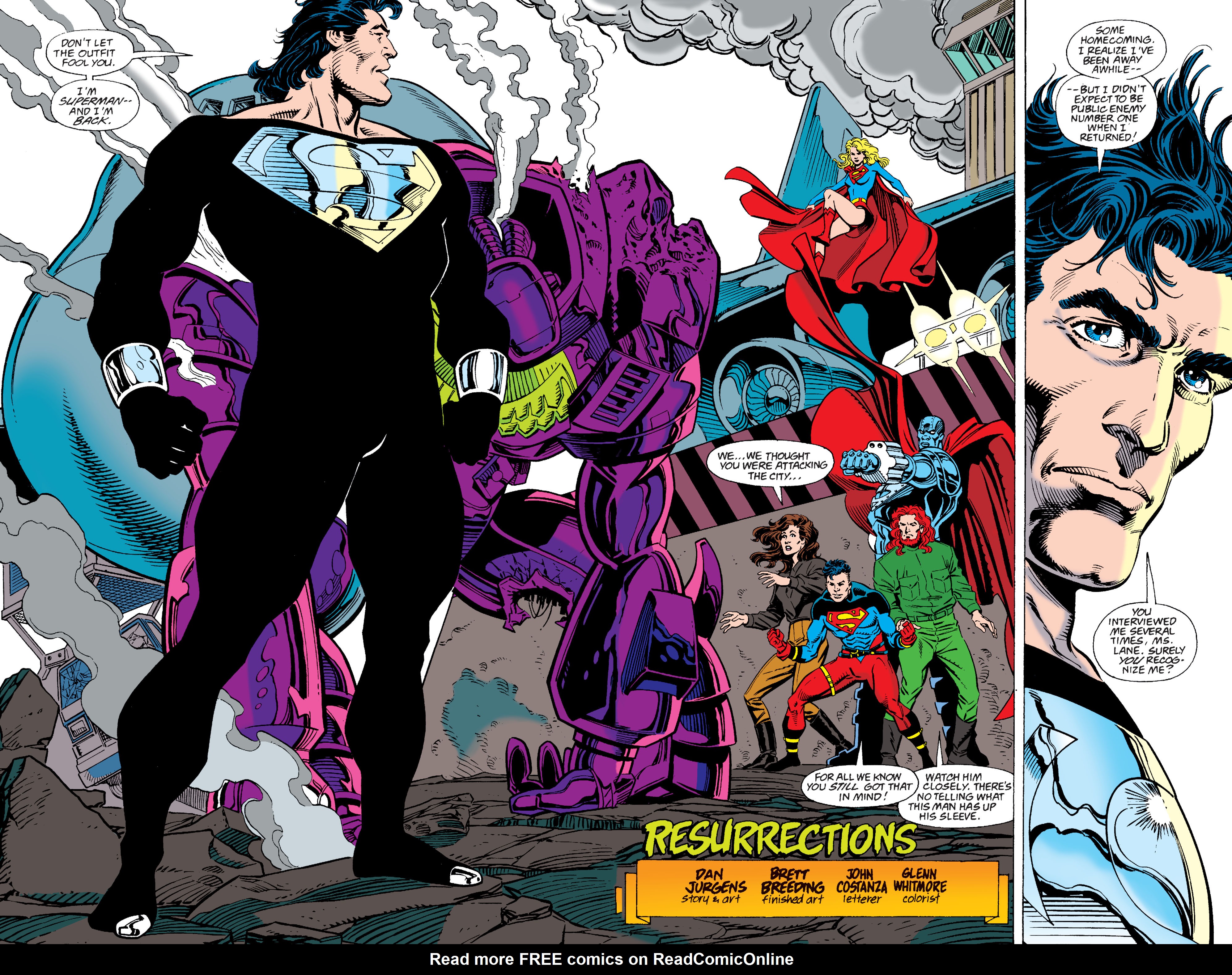Read online Superman: The Death and Return of Superman Omnibus comic -  Issue # TPB (Part 11) - 51