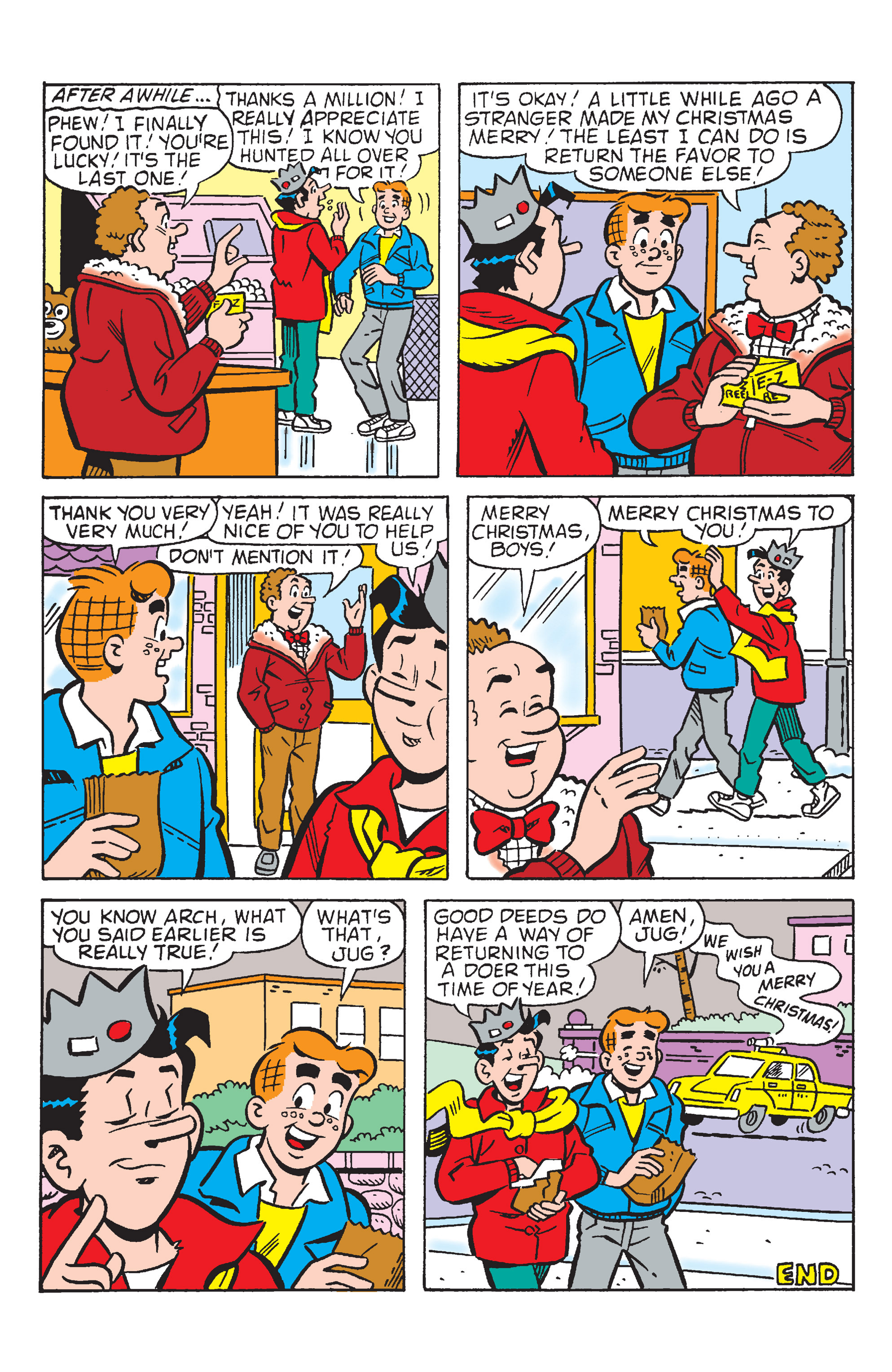 Read online Archie's Christmas Spirit comic -  Issue # TPB - 46