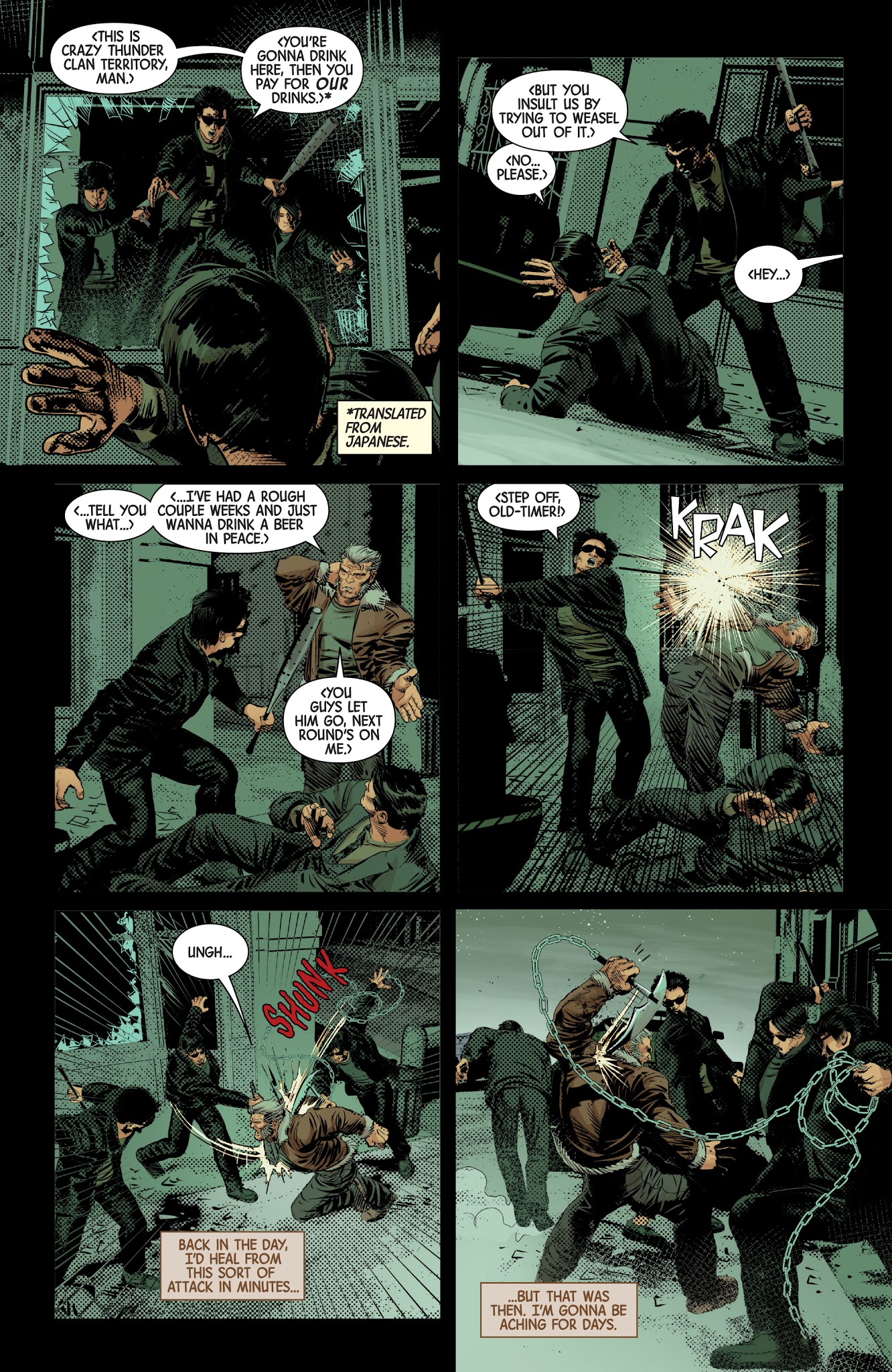 Read online Old Man Logan (2016) comic -  Issue #31 - 4