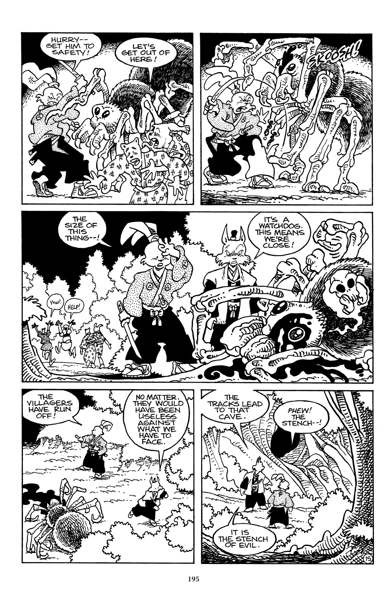 Read online The Usagi Yojimbo Saga comic -  Issue # TPB 3 - 193