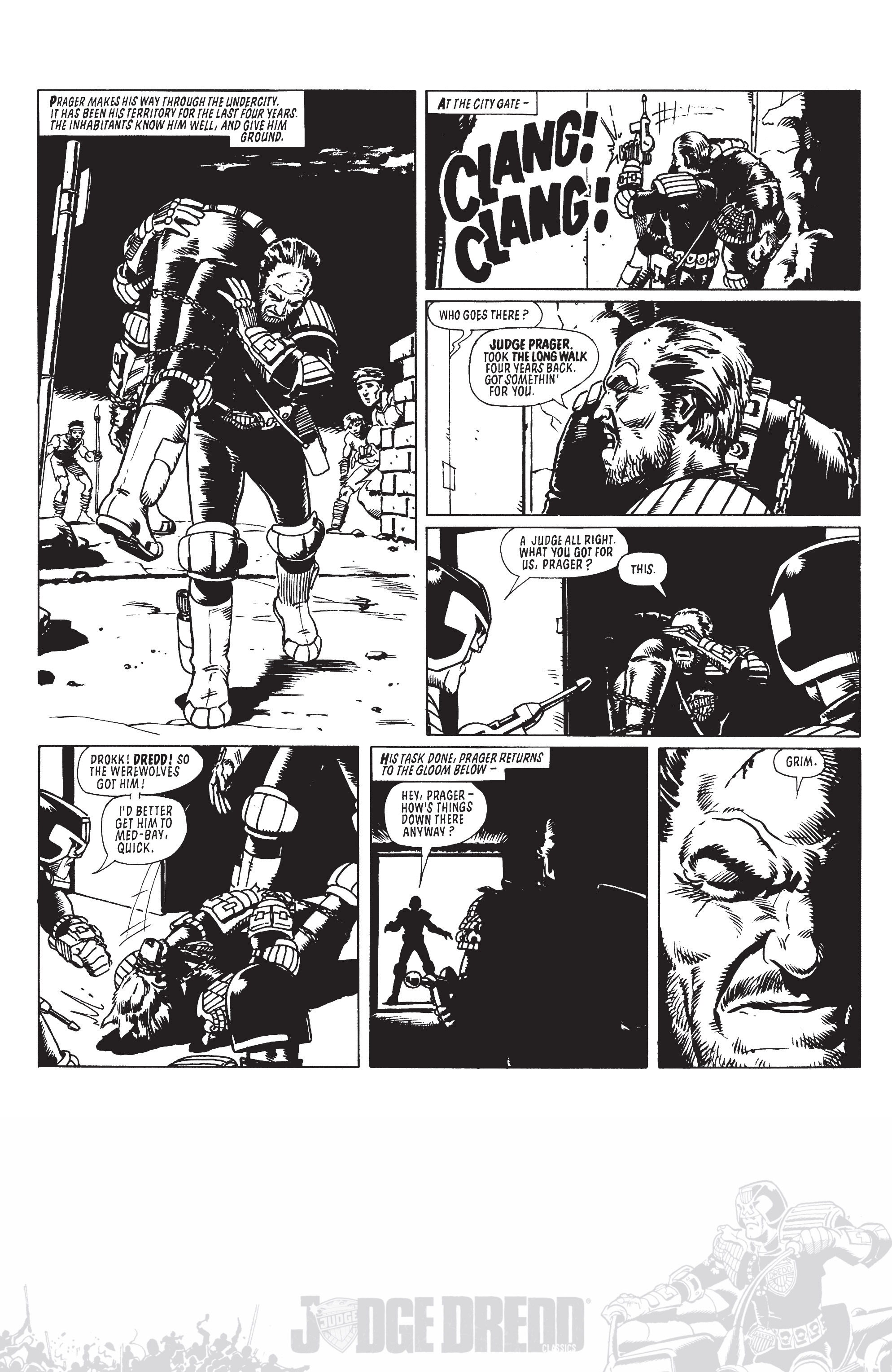 Read online Judge Dredd: Cry of the Werewolf comic -  Issue # Full - 46