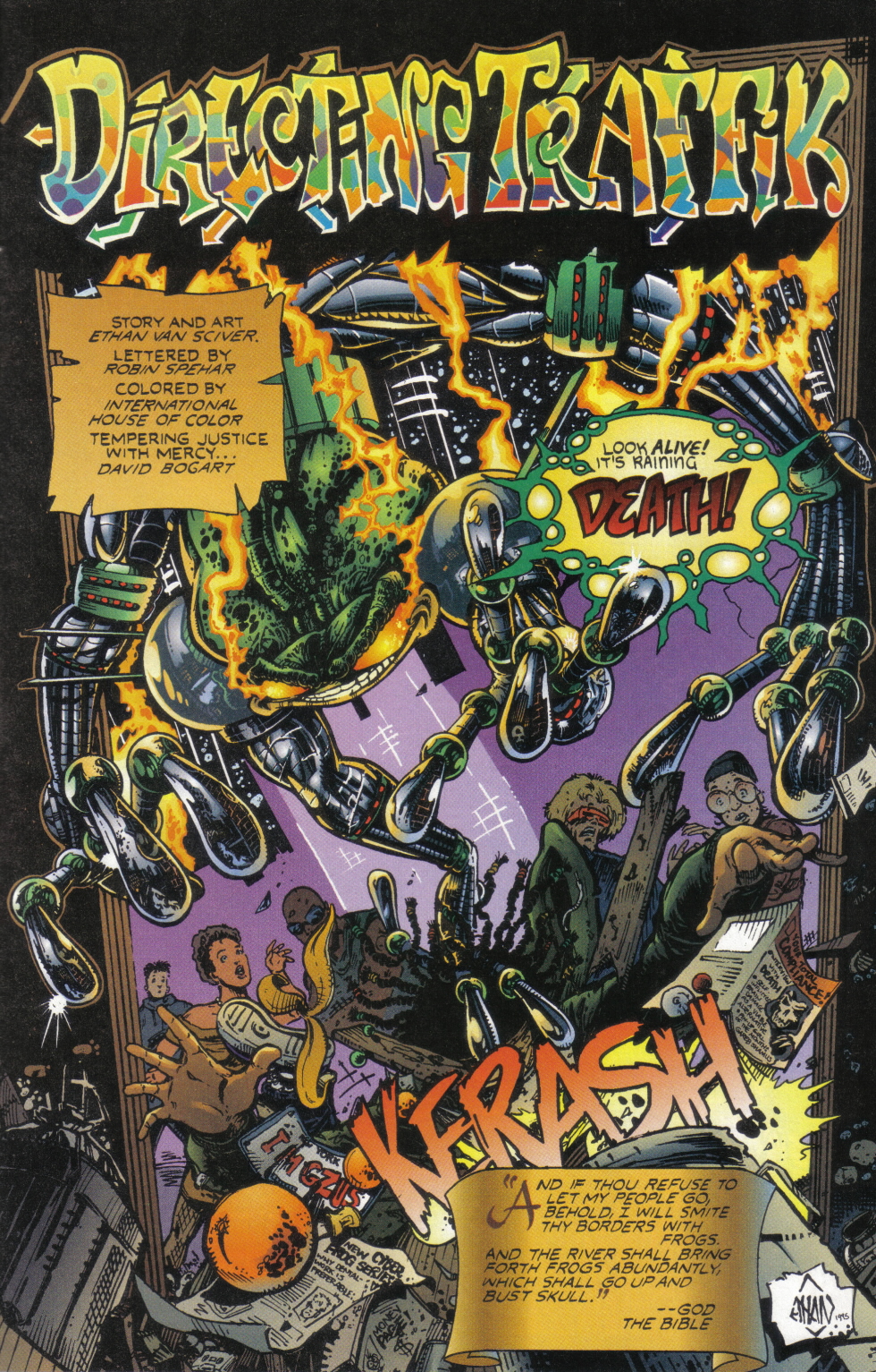Read online Cyberfrog comic -  Issue #1 - 6