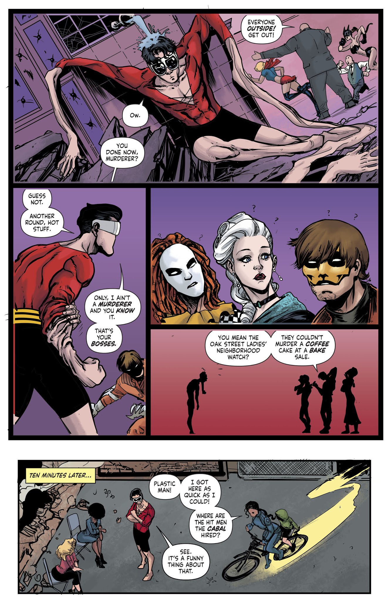 Read online Plastic Man (2018) comic -  Issue #4 - 20
