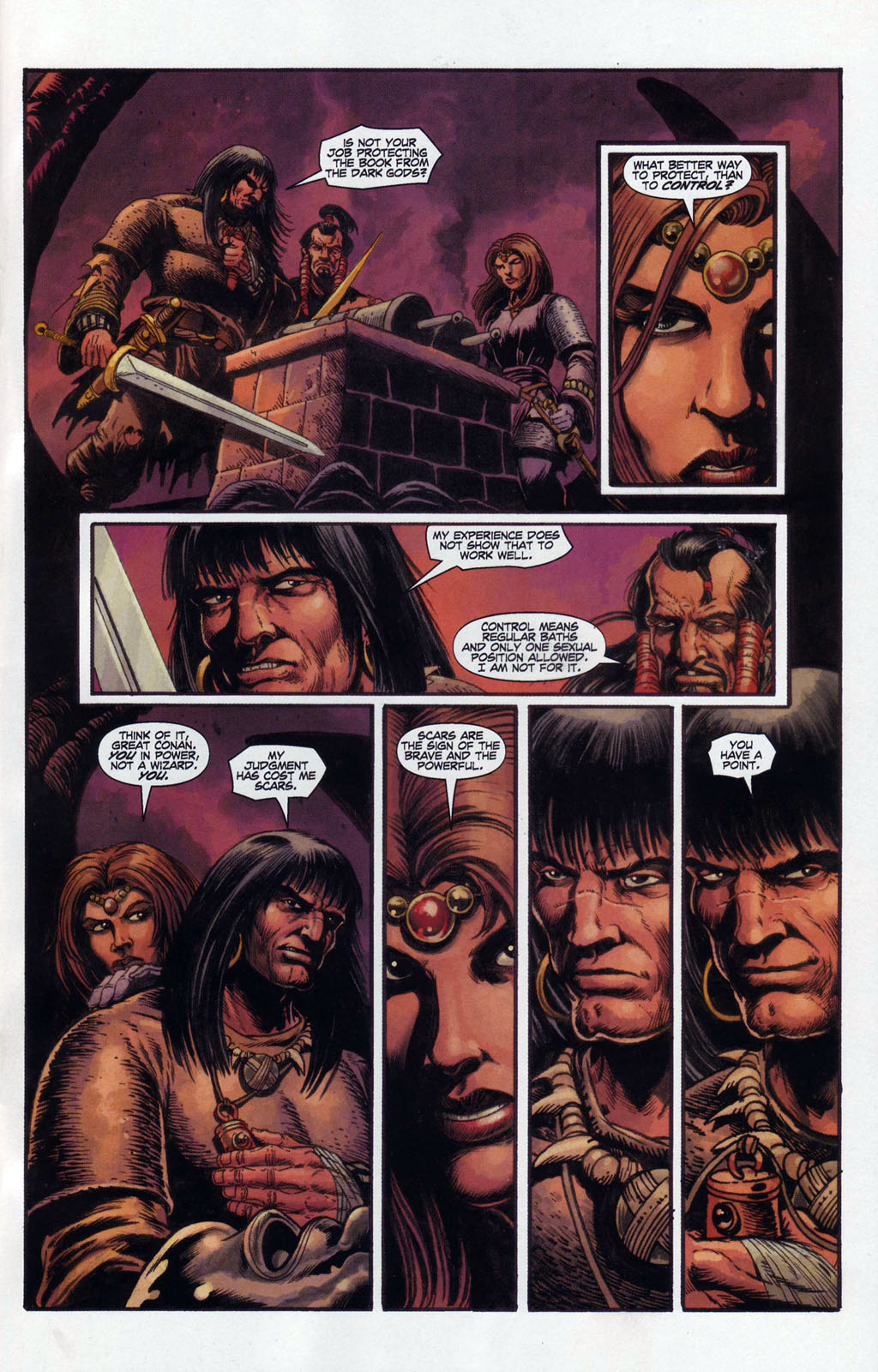 Read online Conan and the Songs of the Dead comic -  Issue #5 - 5