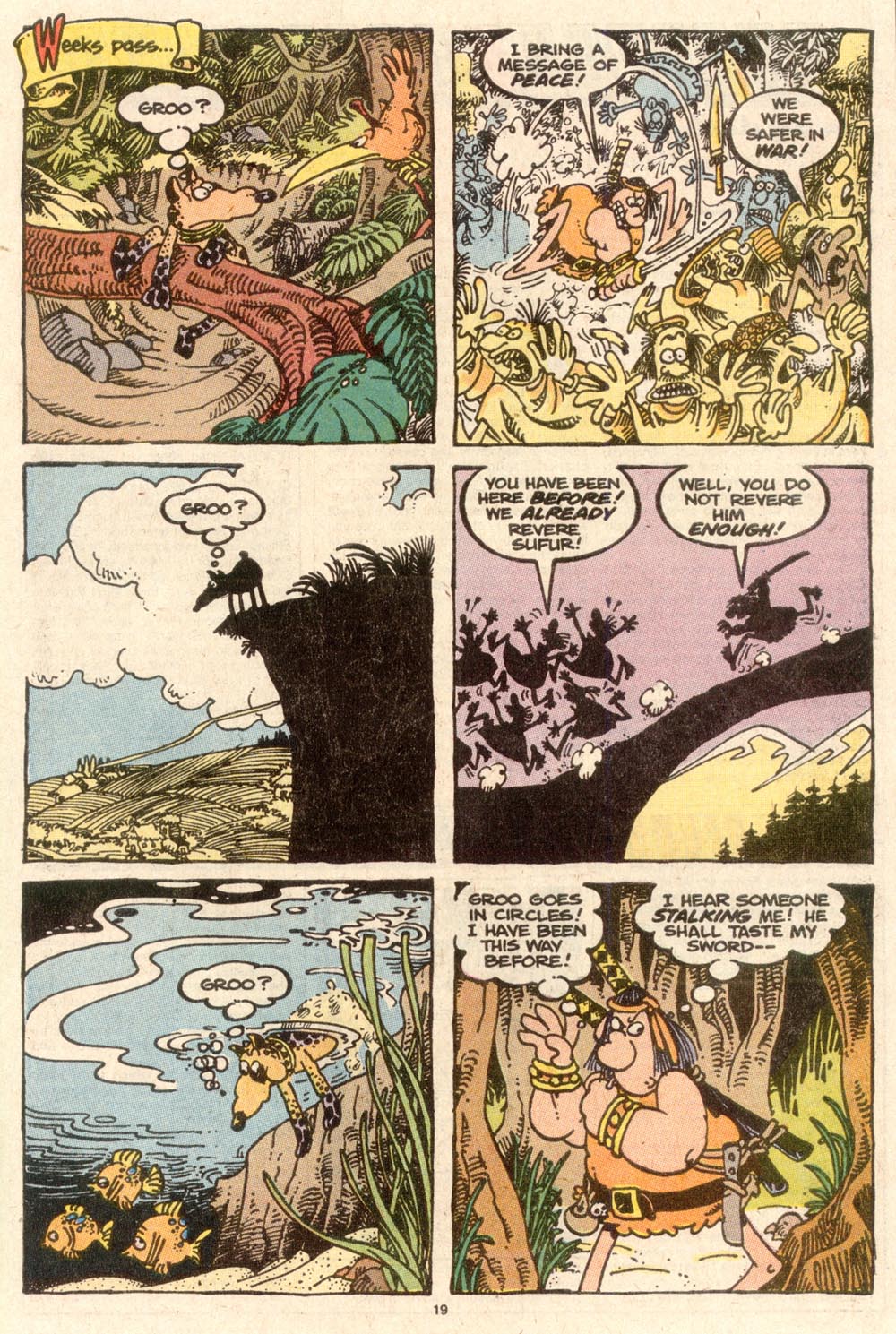 Read online Sergio Aragonés Groo the Wanderer comic -  Issue #58 - 19