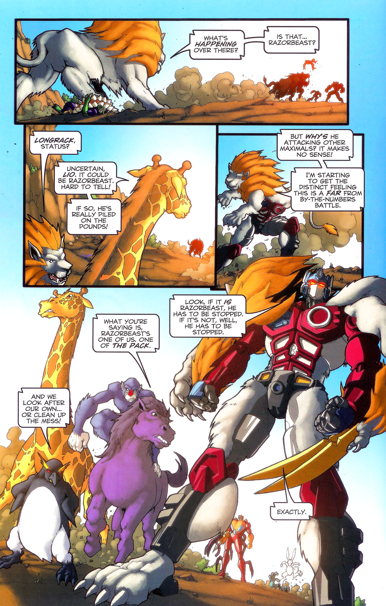 Read online Transformers: Beast Wars: The Ascending comic -  Issue #3 - 9