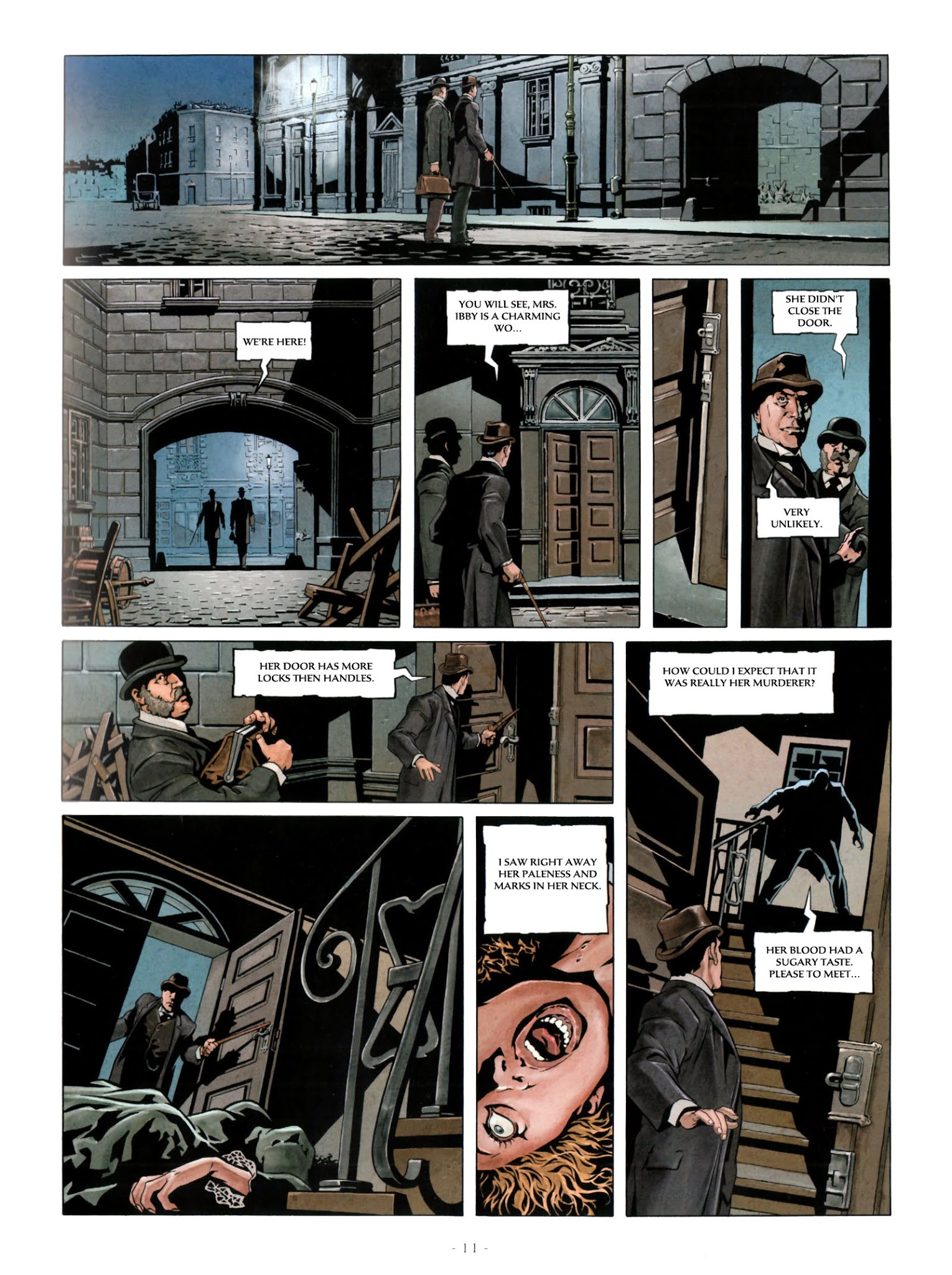 Read online Sherlock Holmes and the Vampires of London comic -  Issue # TPB - 12