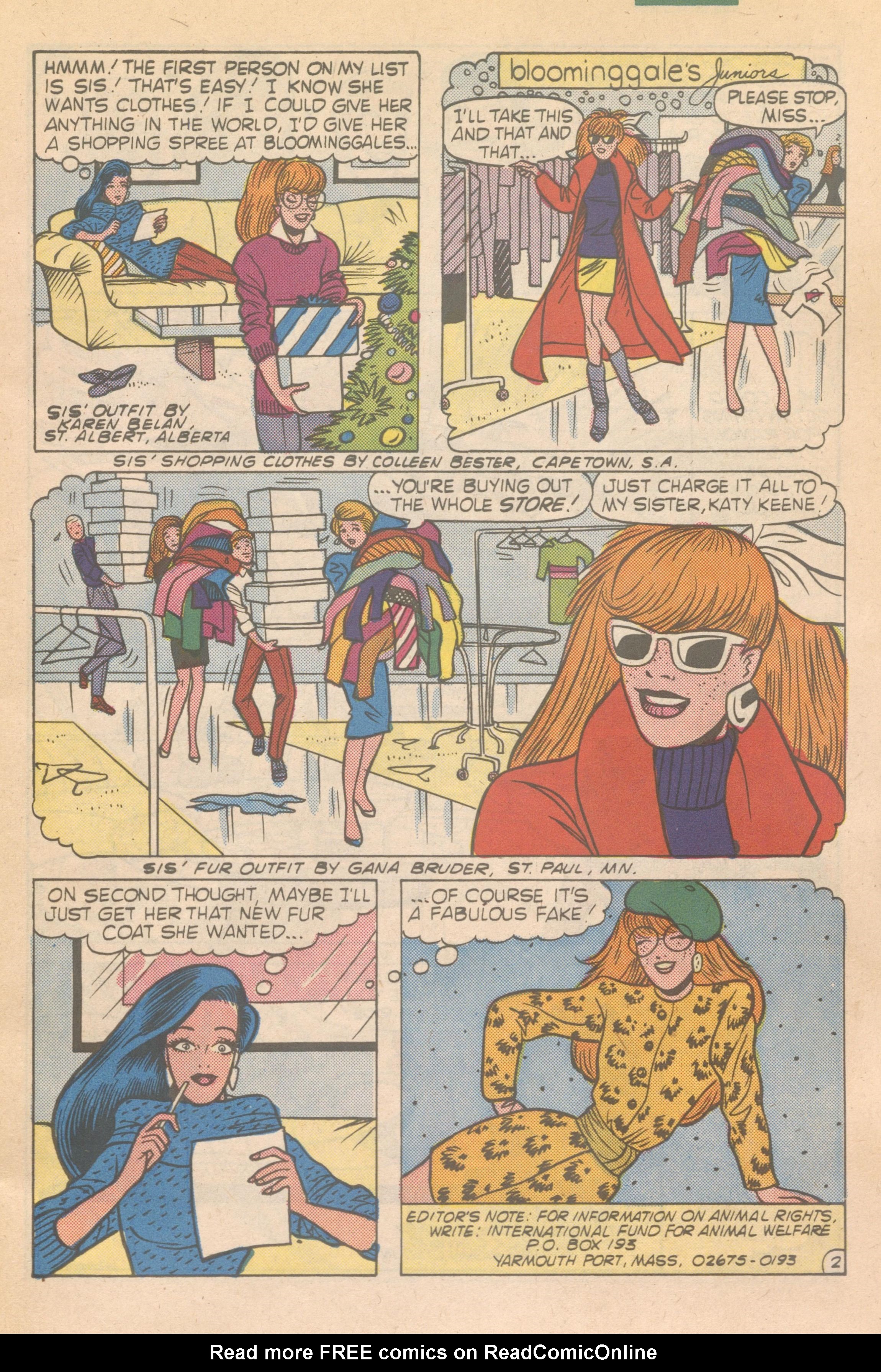Read online Katy Keene (1983) comic -  Issue #25 - 5