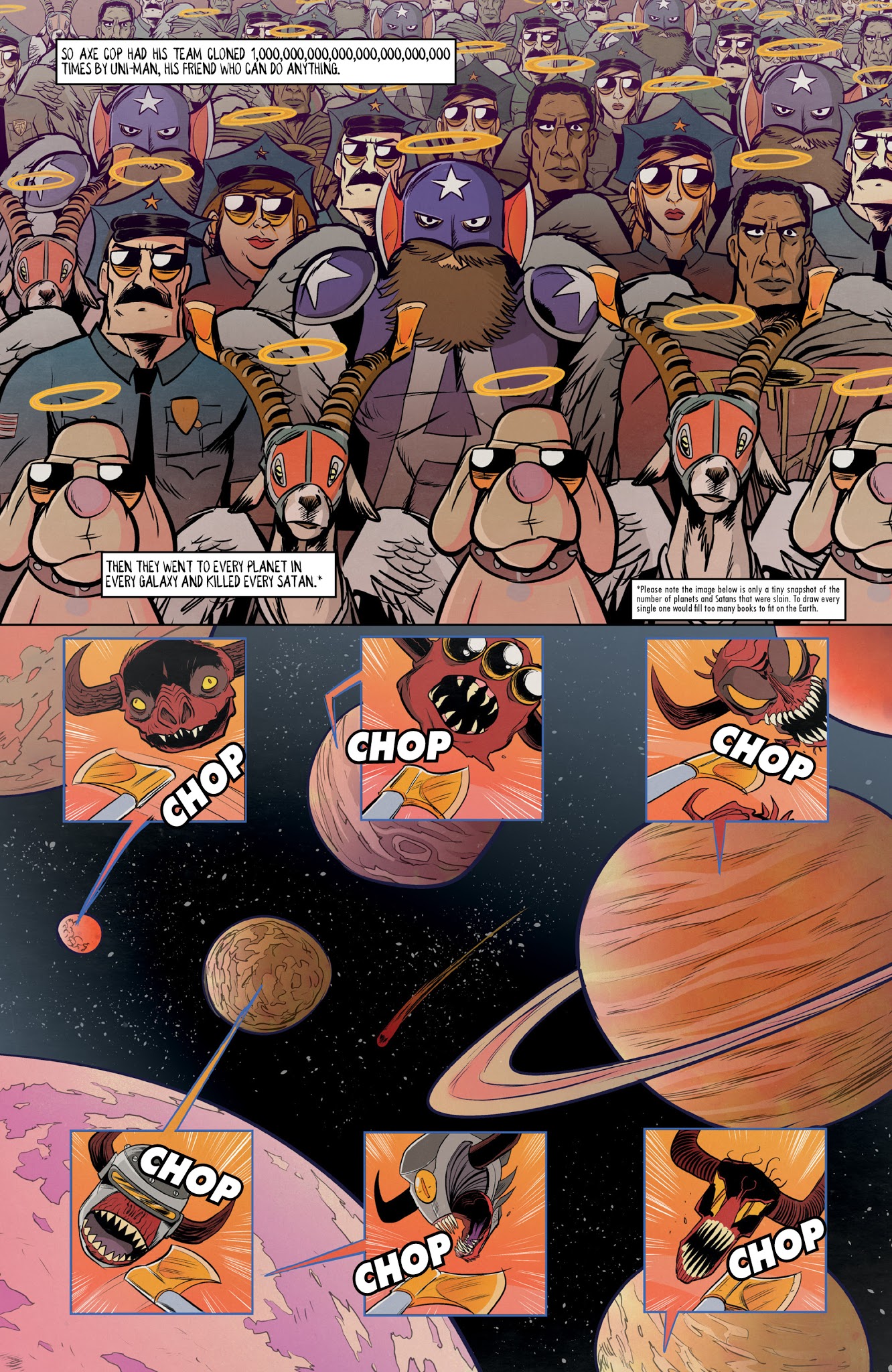 Read online Axe Cop comic -  Issue # TPB 6 - 71