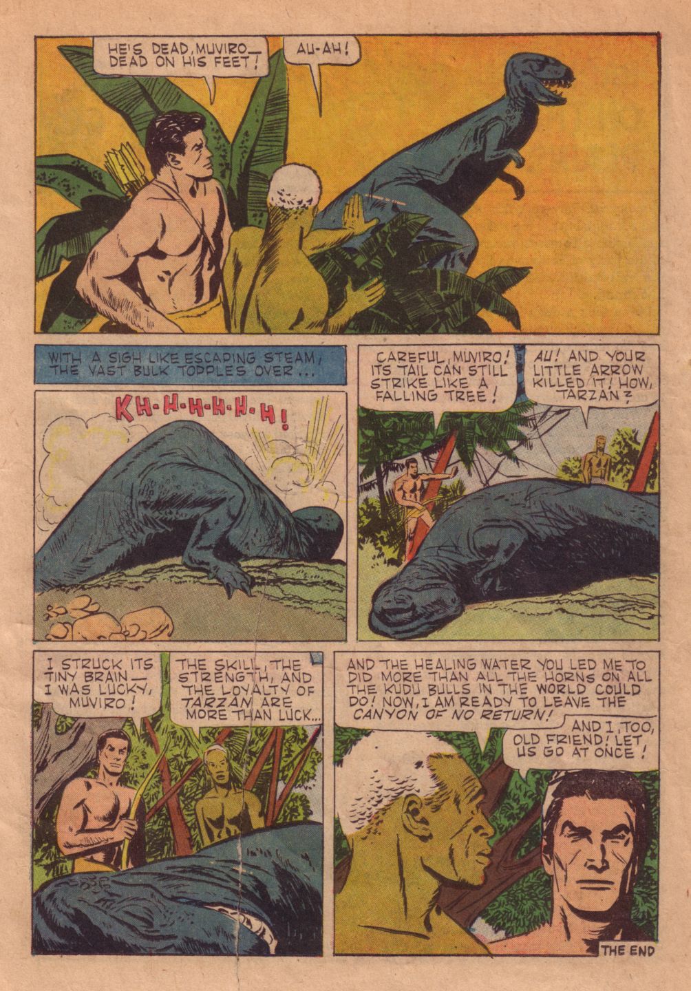 Read online Tarzan (1948) comic -  Issue #131 - 19