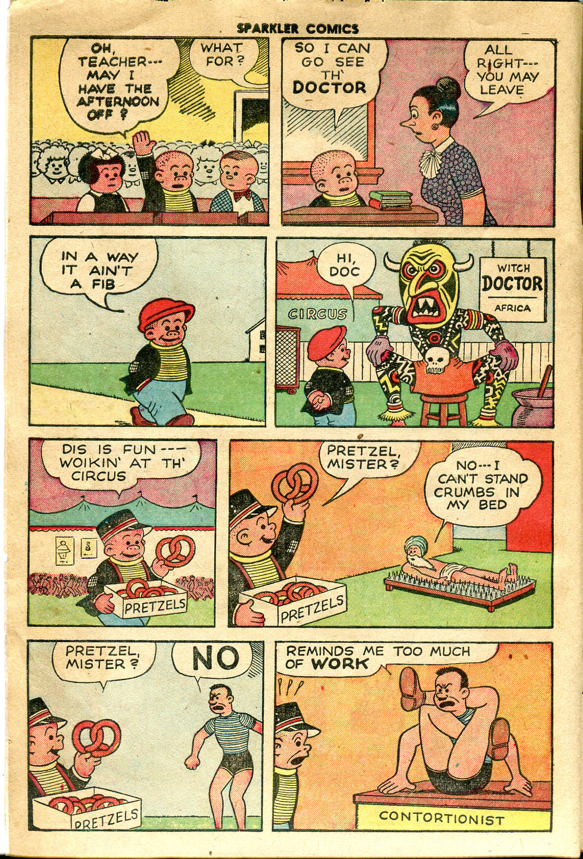 Read online Sparkler Comics comic -  Issue #104 - 4