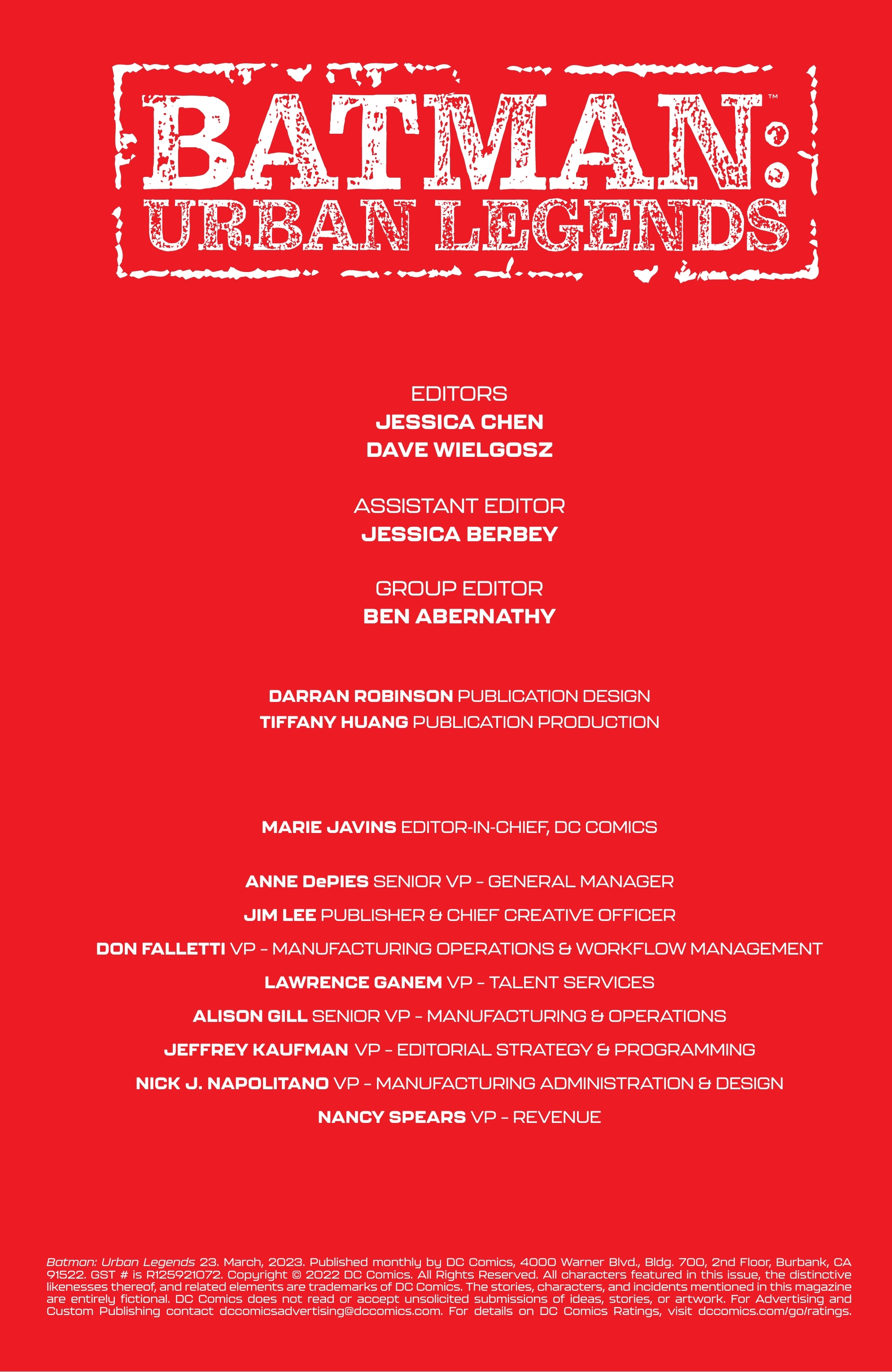 Read online Batman: Urban Legends comic -  Issue #23 - 67