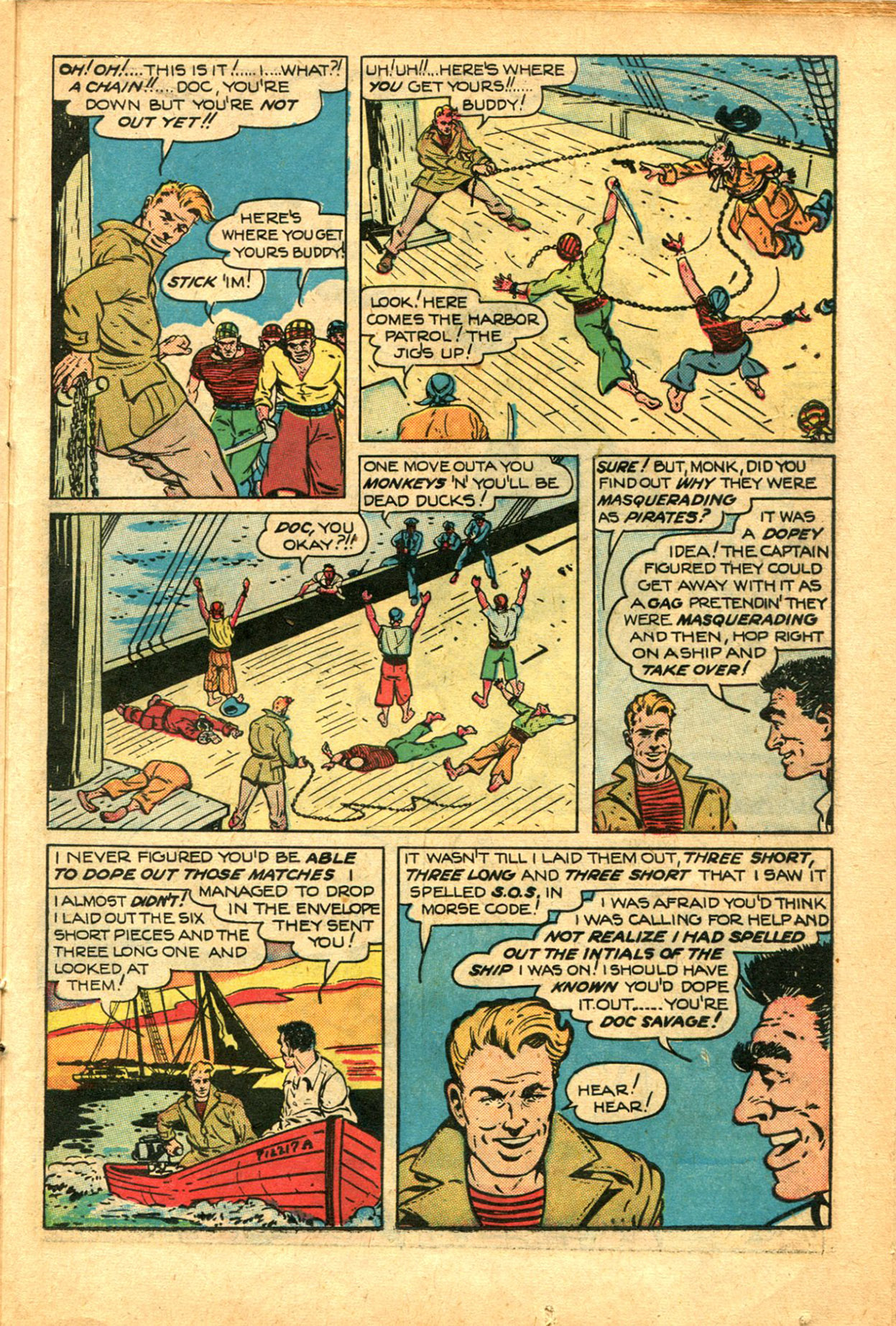 Read online Shadow Comics comic -  Issue #78 - 31
