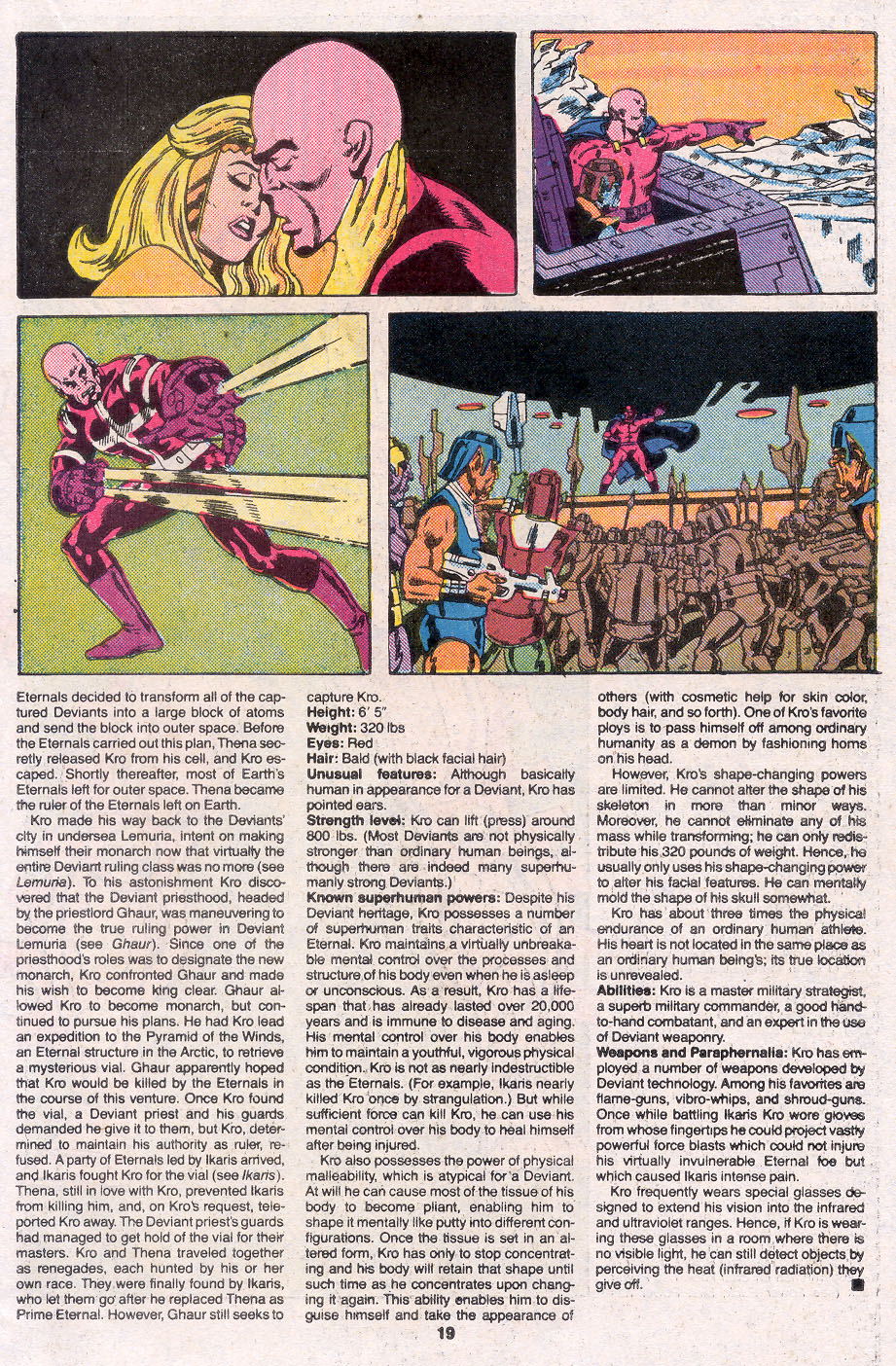 Read online The Official Handbook of the Marvel Universe Deluxe Edition comic -  Issue #7 - 21