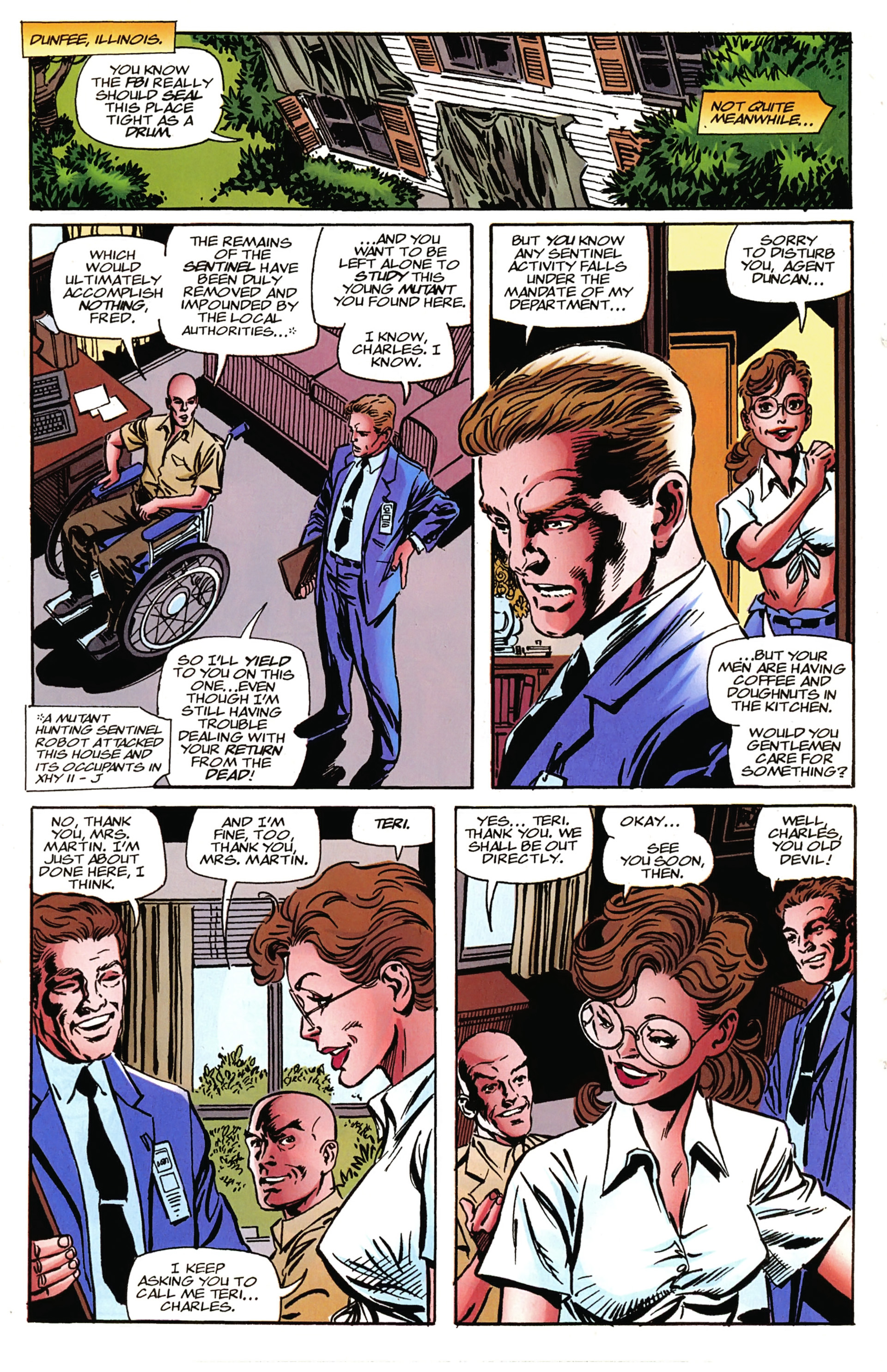 Read online X-Men: Hidden Years comic -  Issue #17 - 10