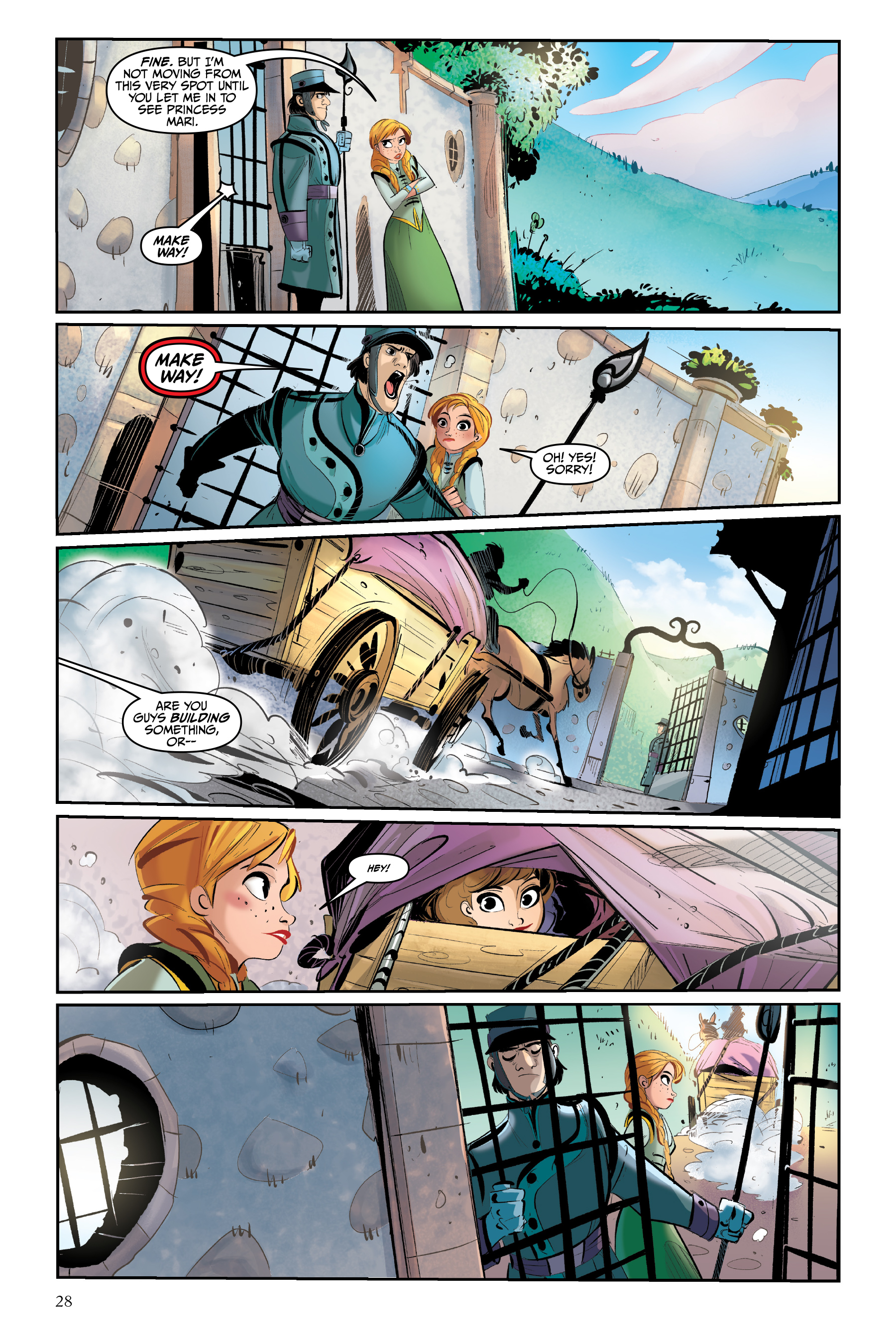 Read online Disney Frozen: Breaking Boundaries comic -  Issue # _TPB - 28