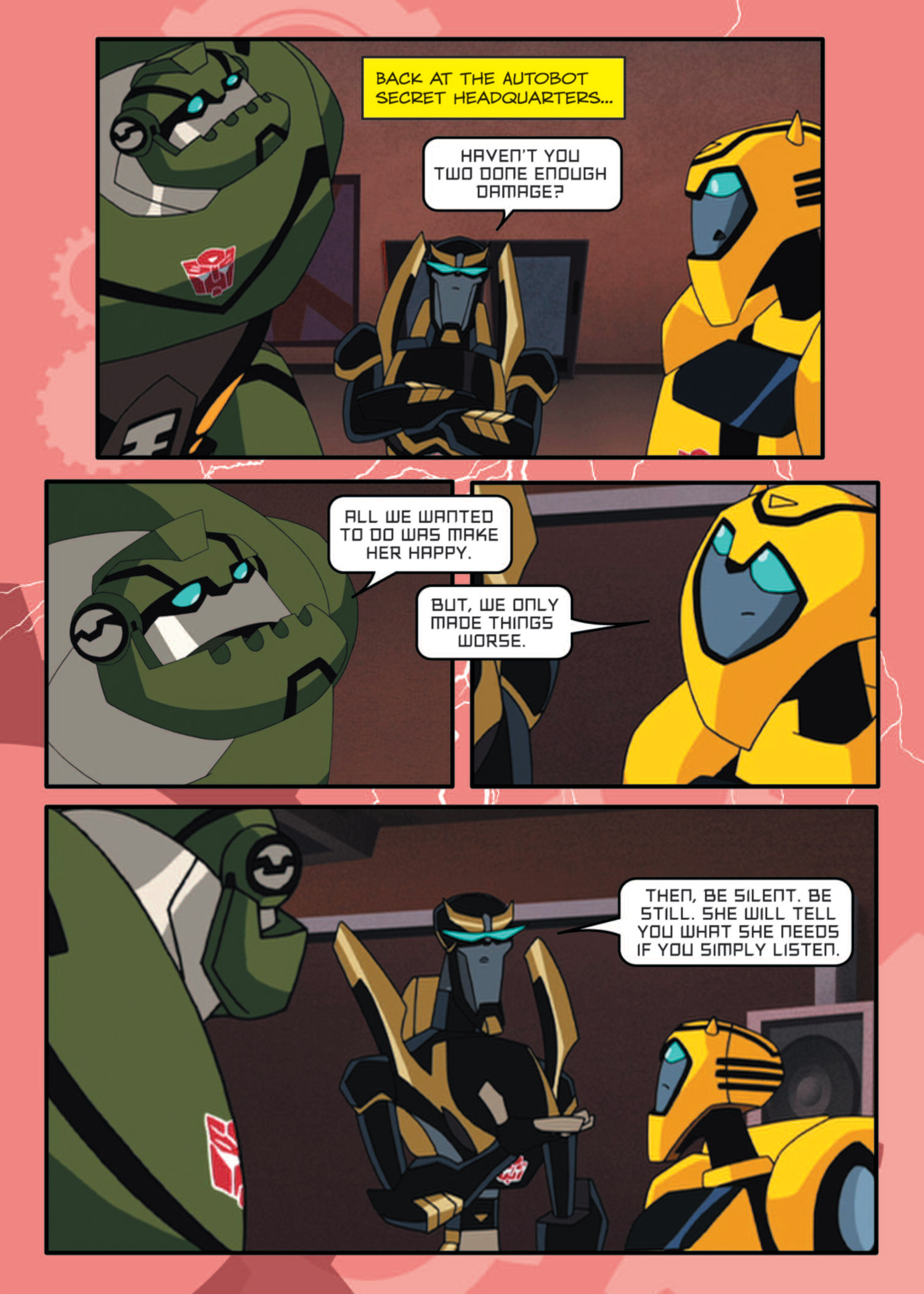 Read online Transformers Animated comic -  Issue #8 - 113