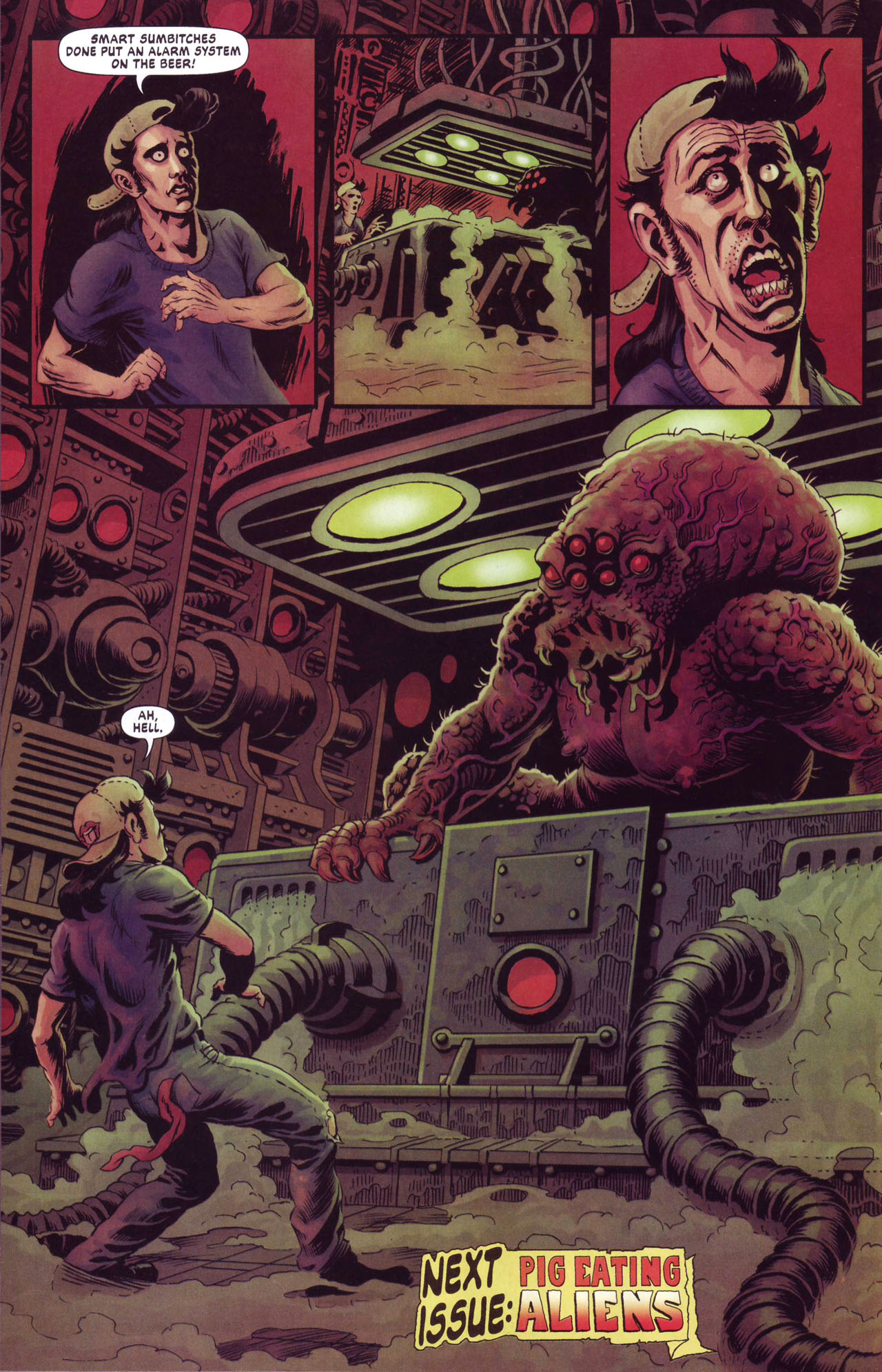 Read online Alien Pig Farm 3000 comic -  Issue #1 - 23