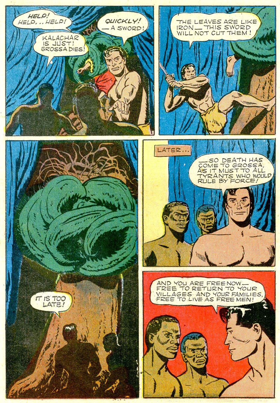Read online Tarzan (1948) comic -  Issue #43 - 26