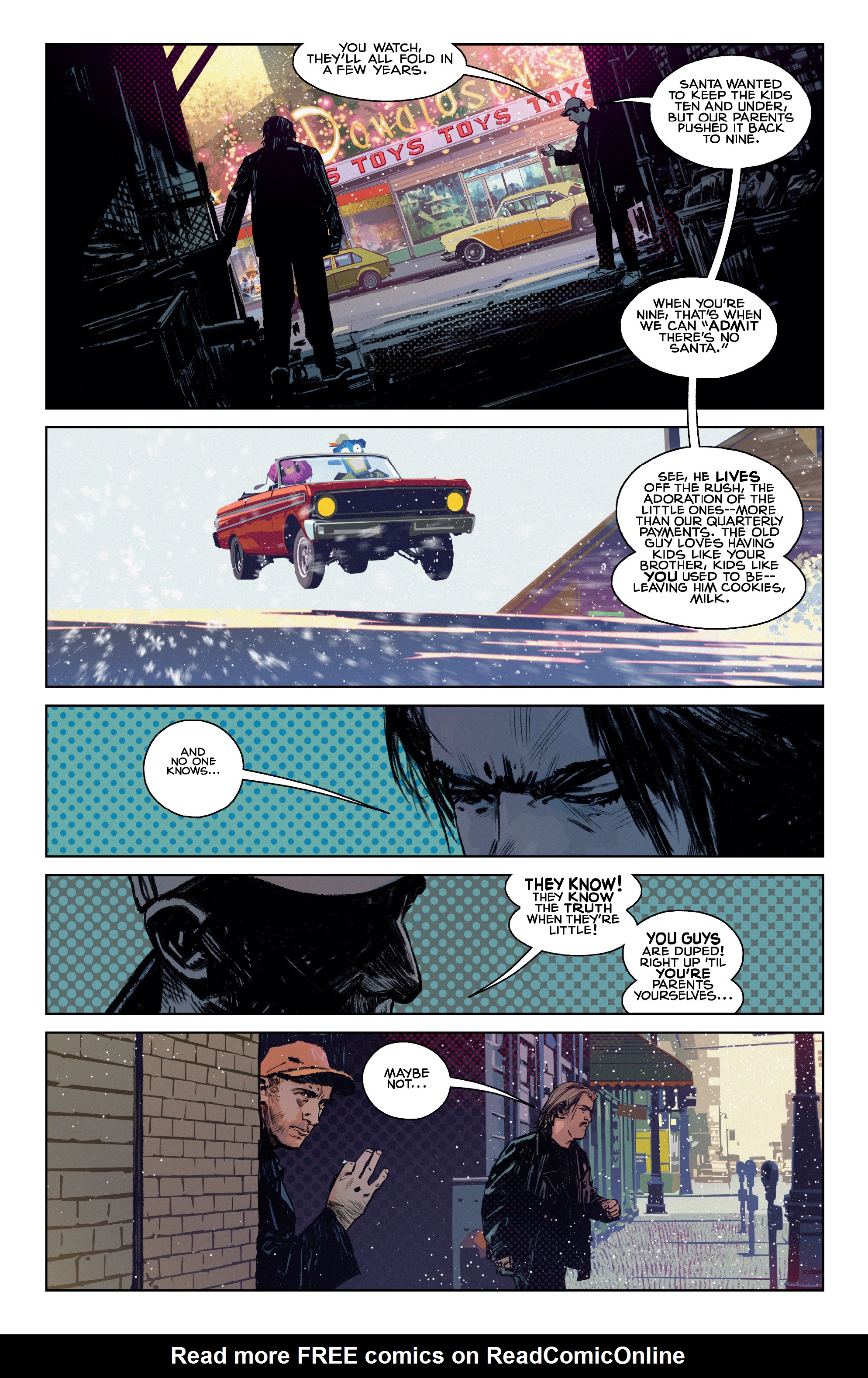 Read online Hazel and Cha Cha Save Christmas: Tales from the Umbrella Academy comic -  Issue # Full - 25