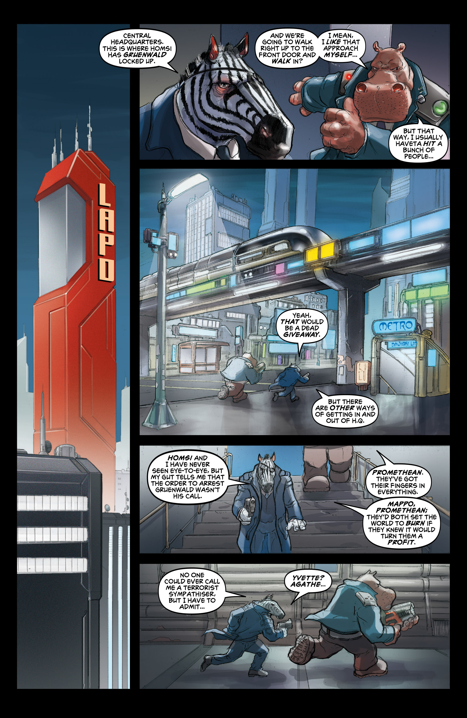 Read online Elephantmen comic -  Issue #68 - 7