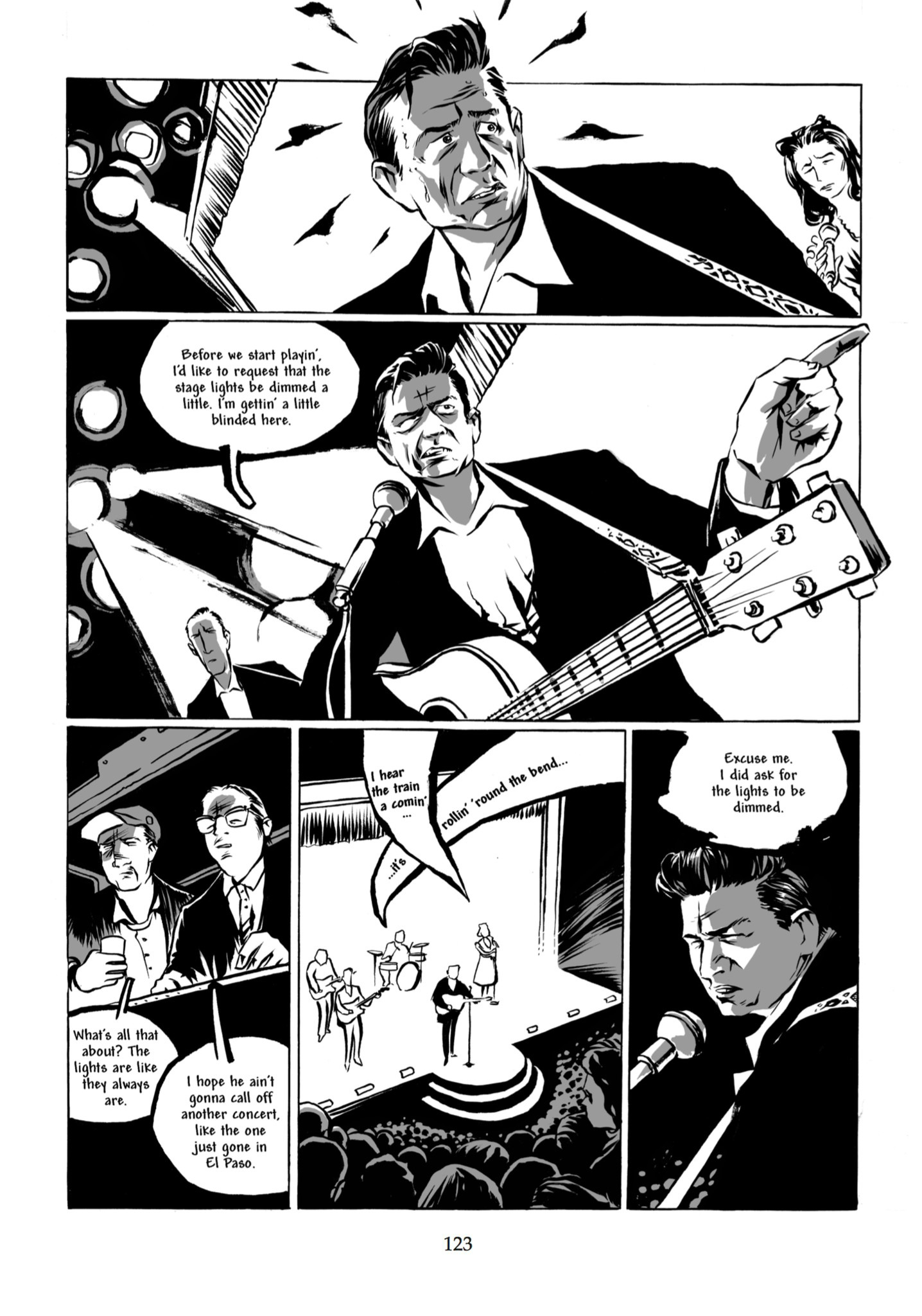 Read online Johnny Cash: I See a Darkness comic -  Issue # TPB - 119