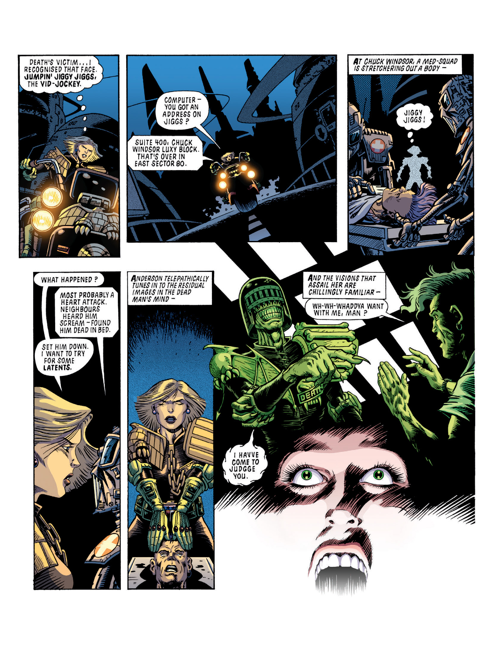 Read online Essential Judge Dredd: Dredd Vs Death comic -  Issue # TPB (Part 1) - 60