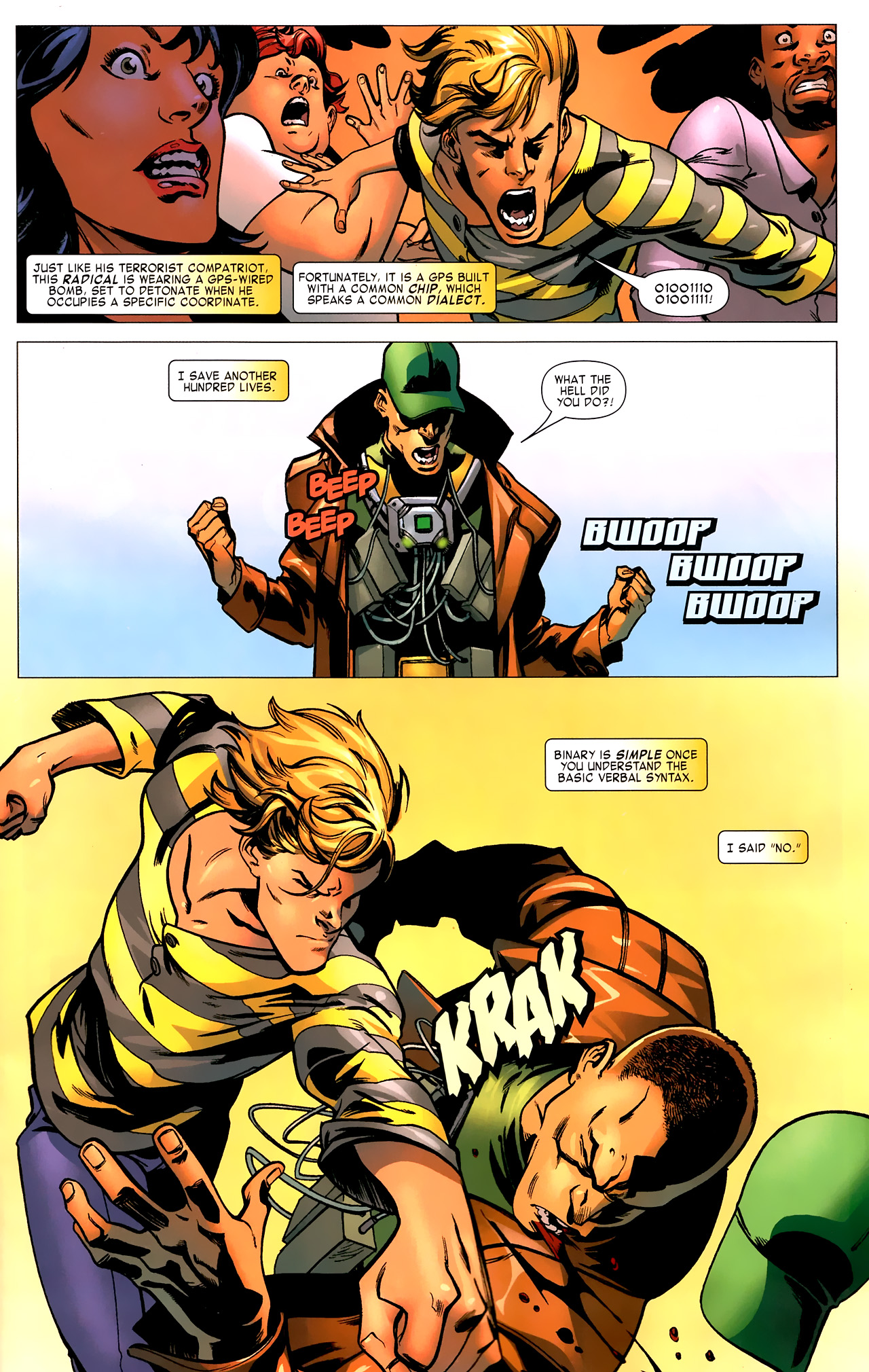 Read online X-Men: To Serve And Protect comic -  Issue #1 - 20