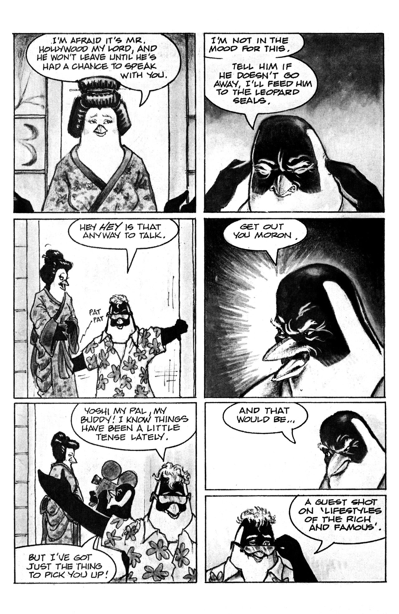 Read online Samurai Penguin comic -  Issue #7 - 10