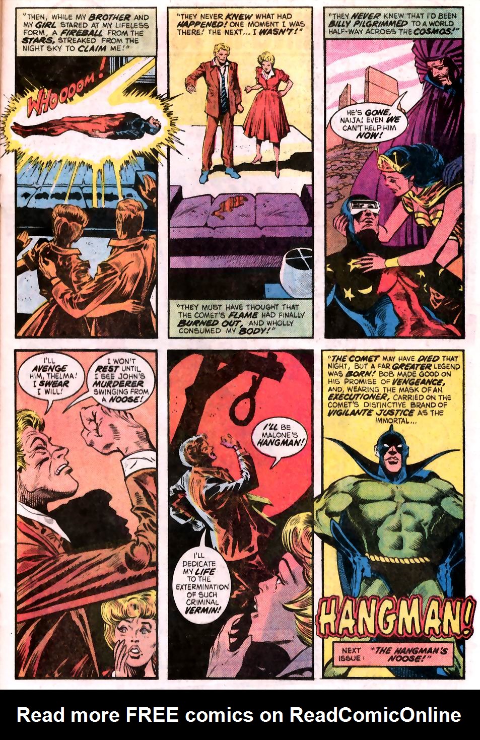 Read online The Comet (1983) comic -  Issue #1 - 22